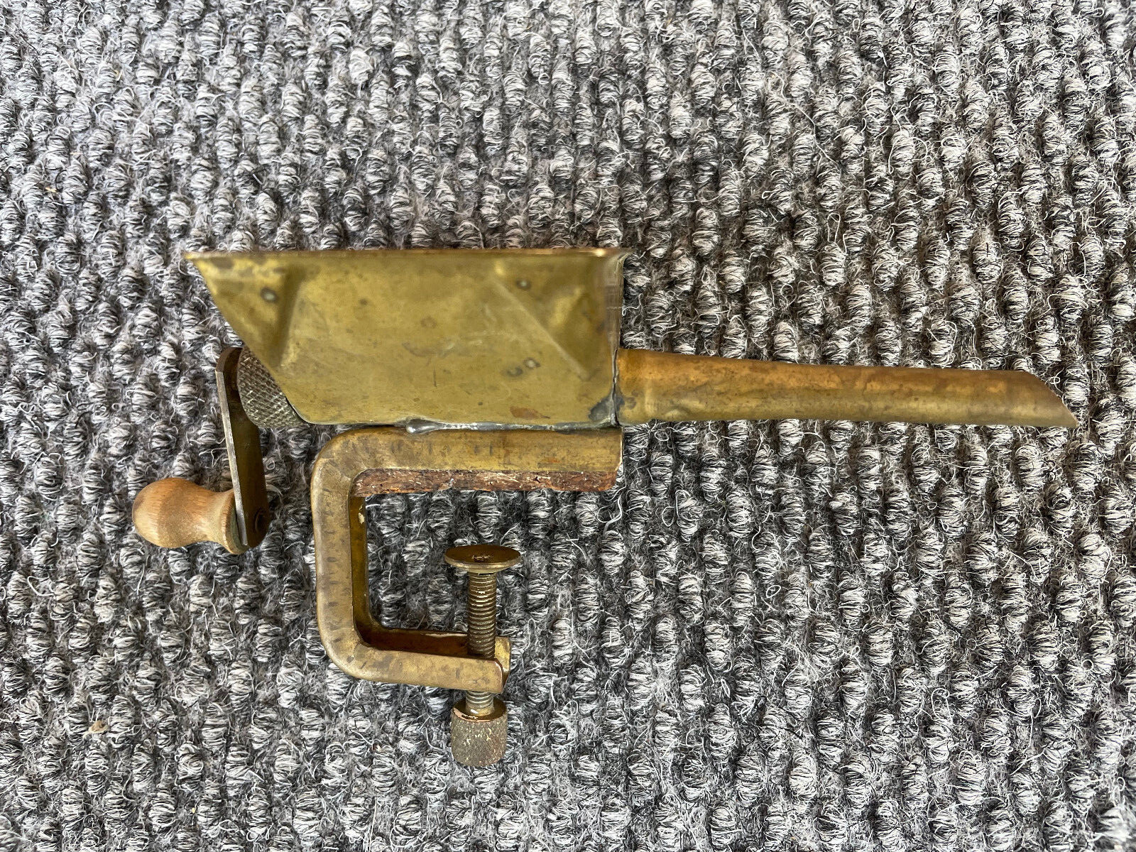 Antique Crescent Marvel Brass Cigarette Maker USA Rare