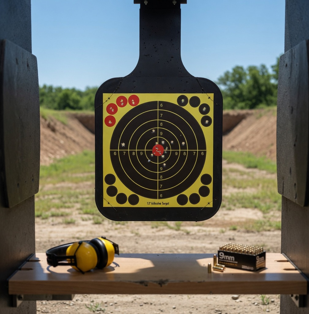 10 CT - Reactive Splatter Shooting/Range Targets Burst - 12'' x 12''