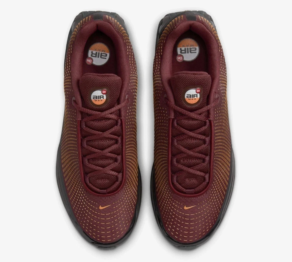 Nike Air Max DN Dark Team Red Black Gold DV3337-600 Men's Sneakers Sizes NEW