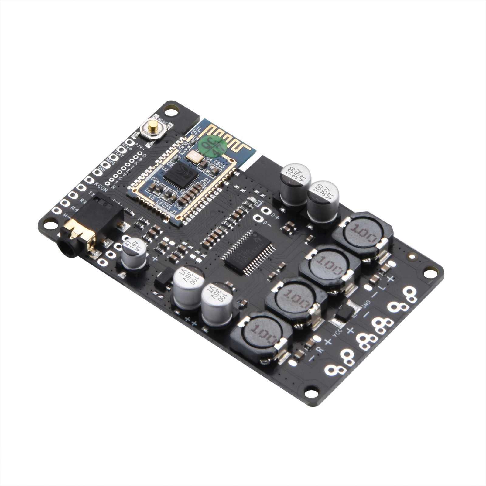 2x15W/10W AUX Audio Bluetooth 5.0 Digital Power Amplifier Audio Board Module B