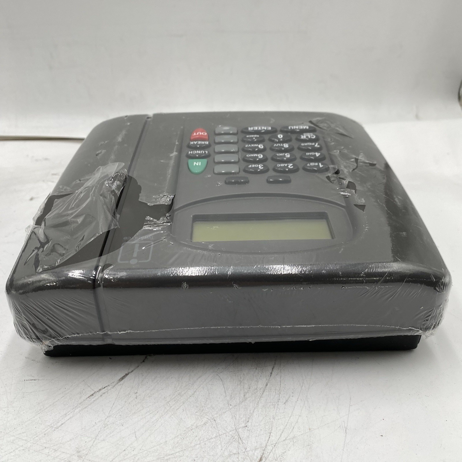 iSolved IQ 550 TIME CL9OCK / NO POWER ADAPTER