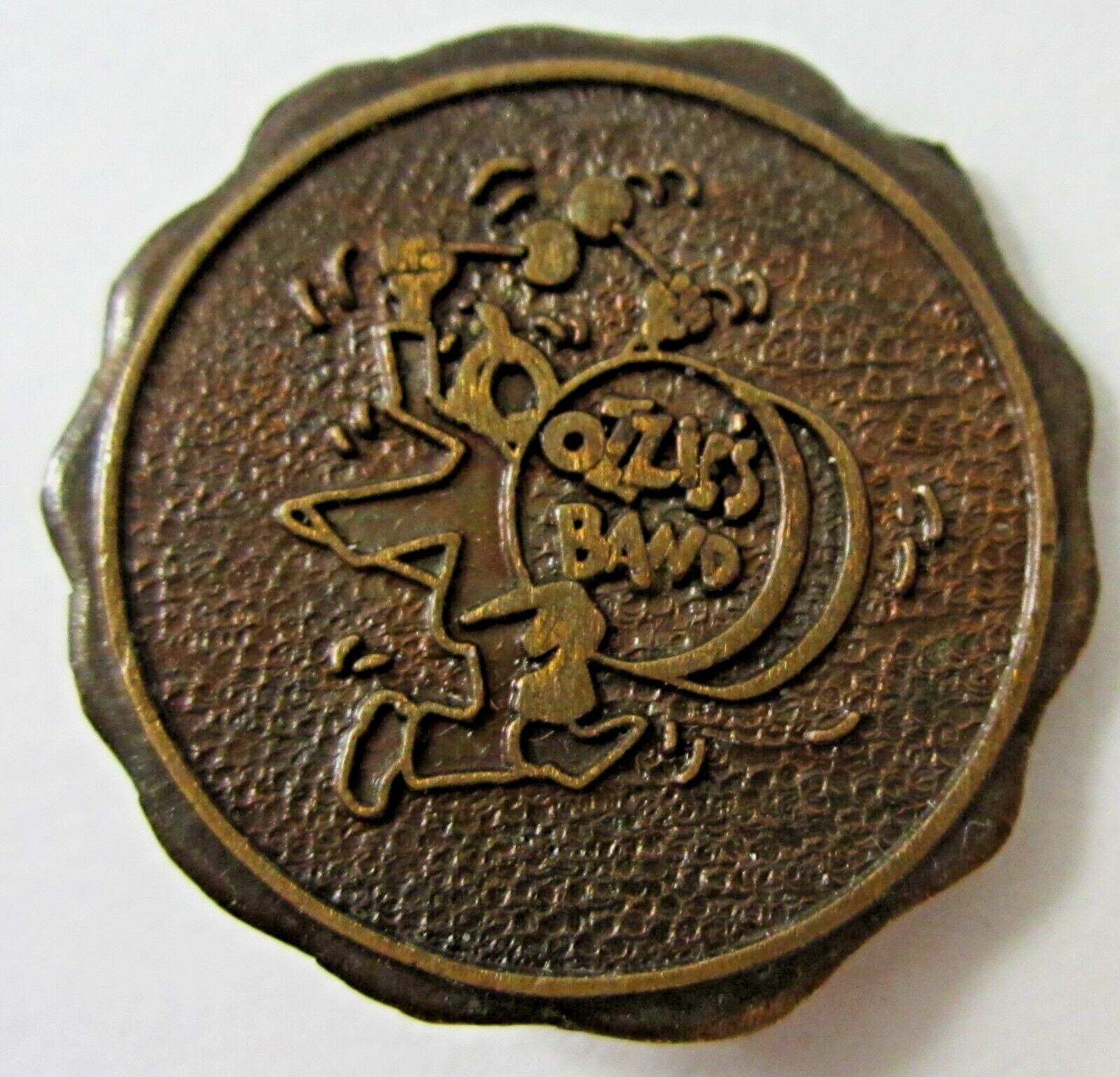 Vtg  Ozzie's Marching Band Pin San Diego Chargers Football Half Time Show 1959