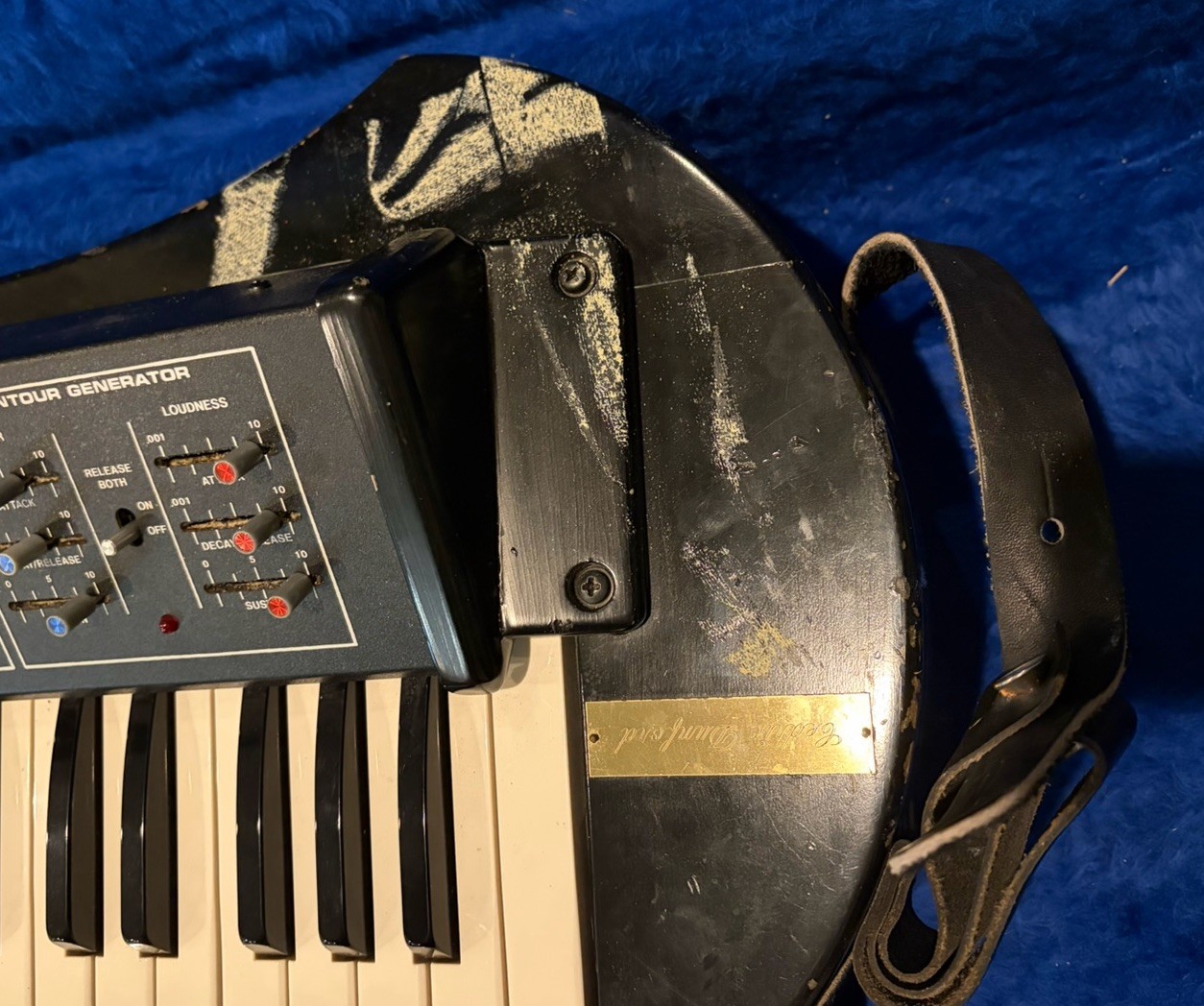 Moog Liberation Keytar Analog Synth w/ Interface Power Supply & Case Vintage