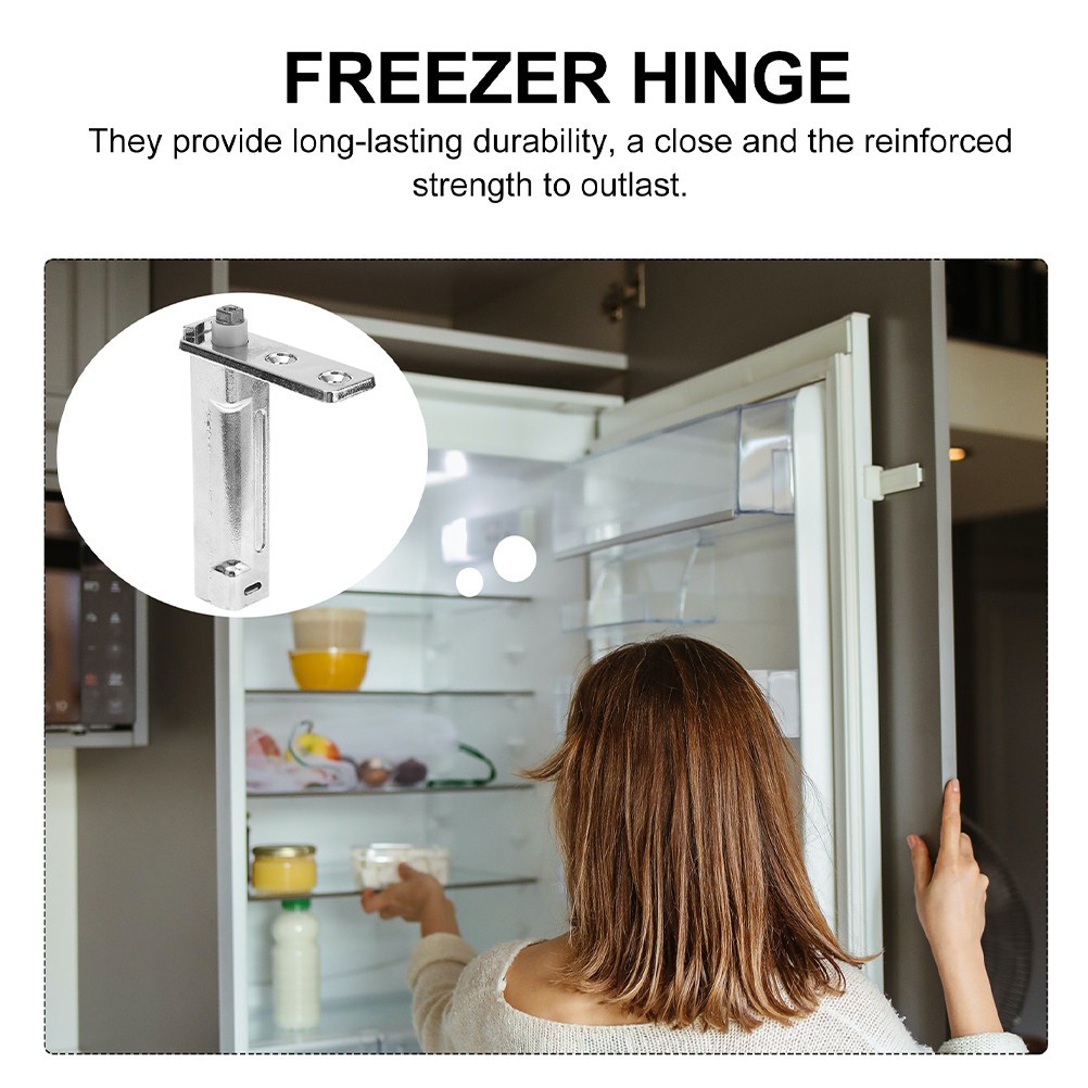 2pcs Refrigerator Door Hinge Door Pivot Hinges Hinges Refrigerator Hinge