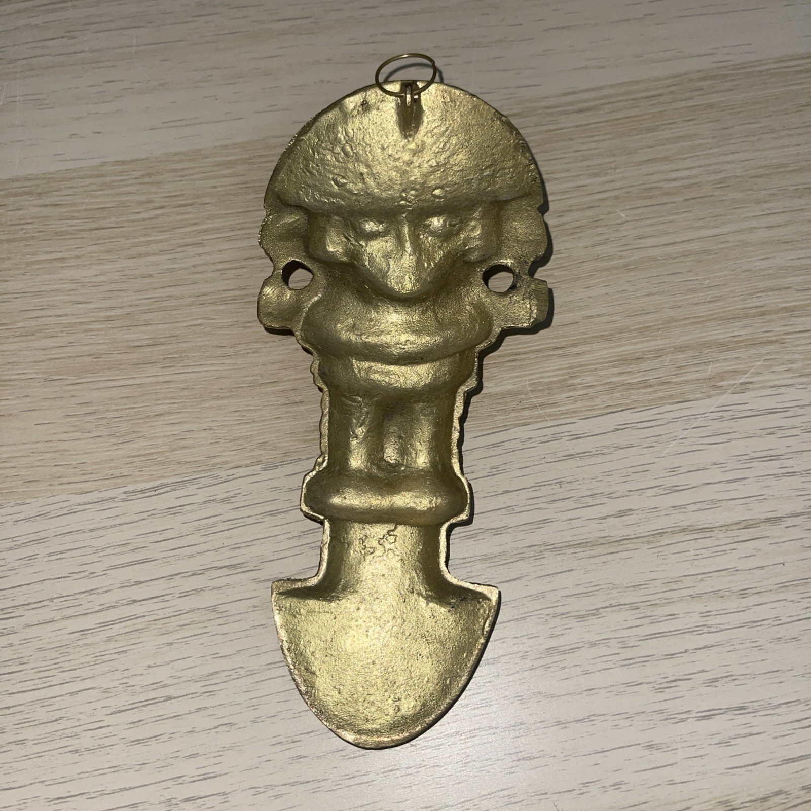 Decorative Solid Brass Perú Ceremonial Tumi Knife