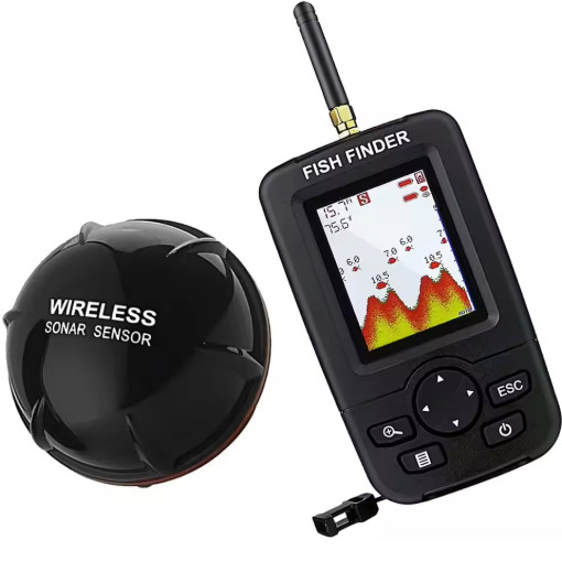 Wireless Sonar Fishing Alert Fish Finder Underwater Echo Sounder Fishing Detect