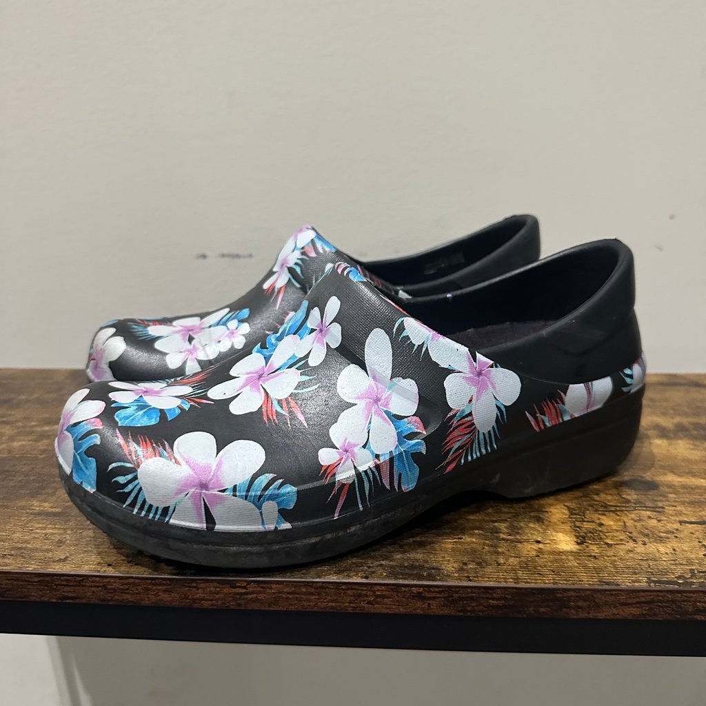 Dansko Professional Floral - Black Multicolor