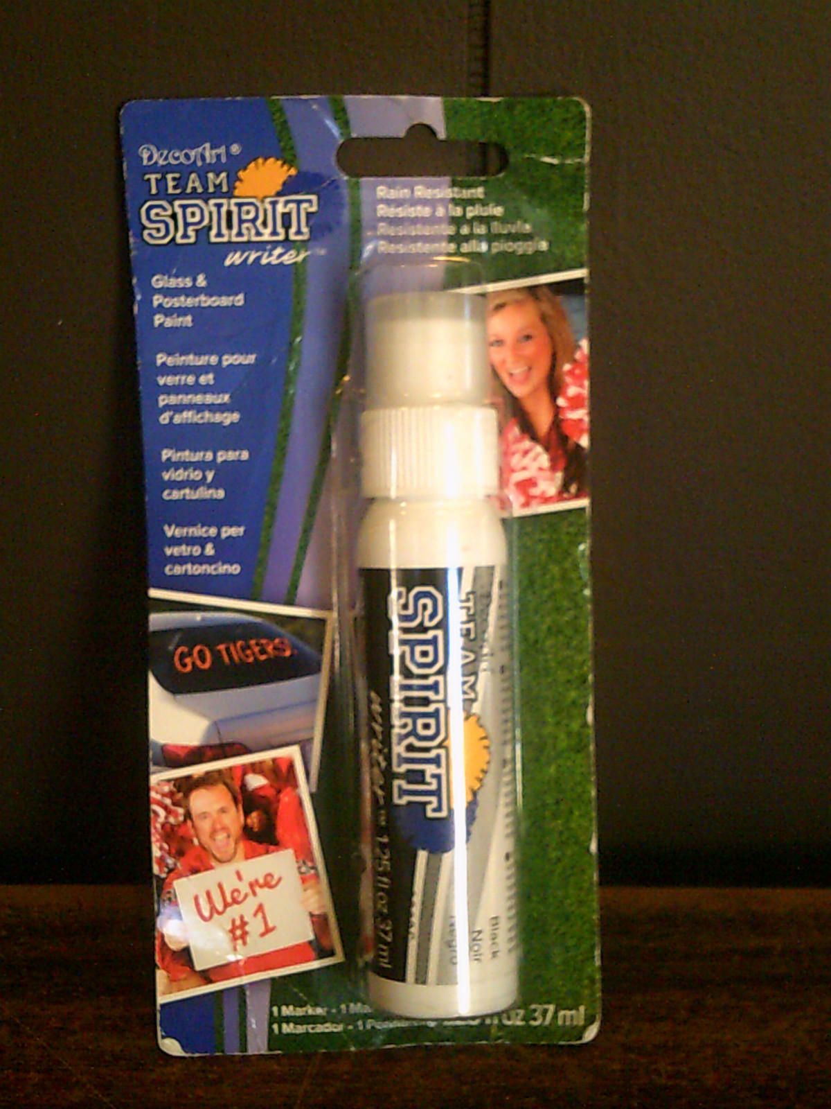DecoArt Team Spirit Writers, 1.25-Ounce, White