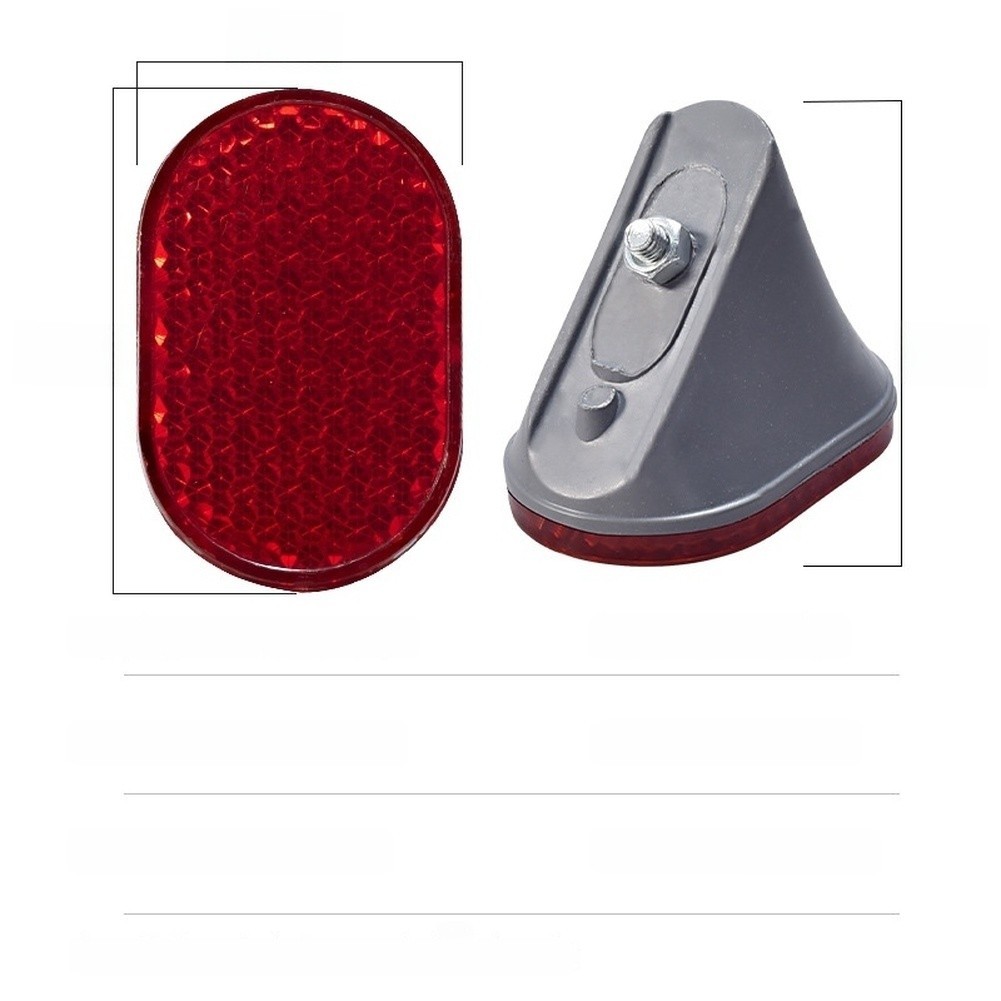 Bike For fender Reflector with Hexagonal Pattern 170 Degree Visibility