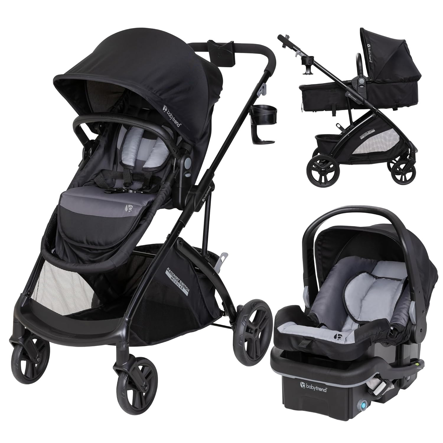 Passport® Switch 6-In-1 Modular Stroller Travel System with Ez-Lift™ plus Infant