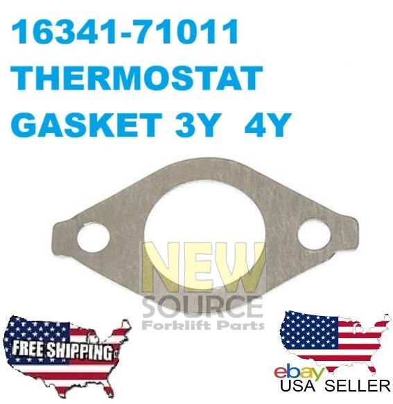 16341-71011 16341-71010-71 THERMOSTAT GASKET  TOYOTA FORKLIFT 3Y 4Y  JT038