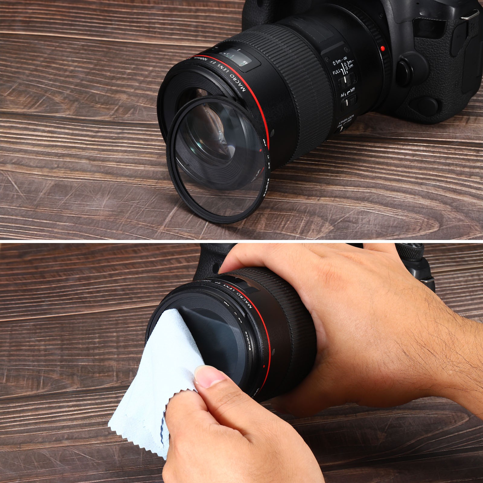 46mm UV Filter, 2 PCS Protection Filter Camera Lens Filter Optical 46mm
