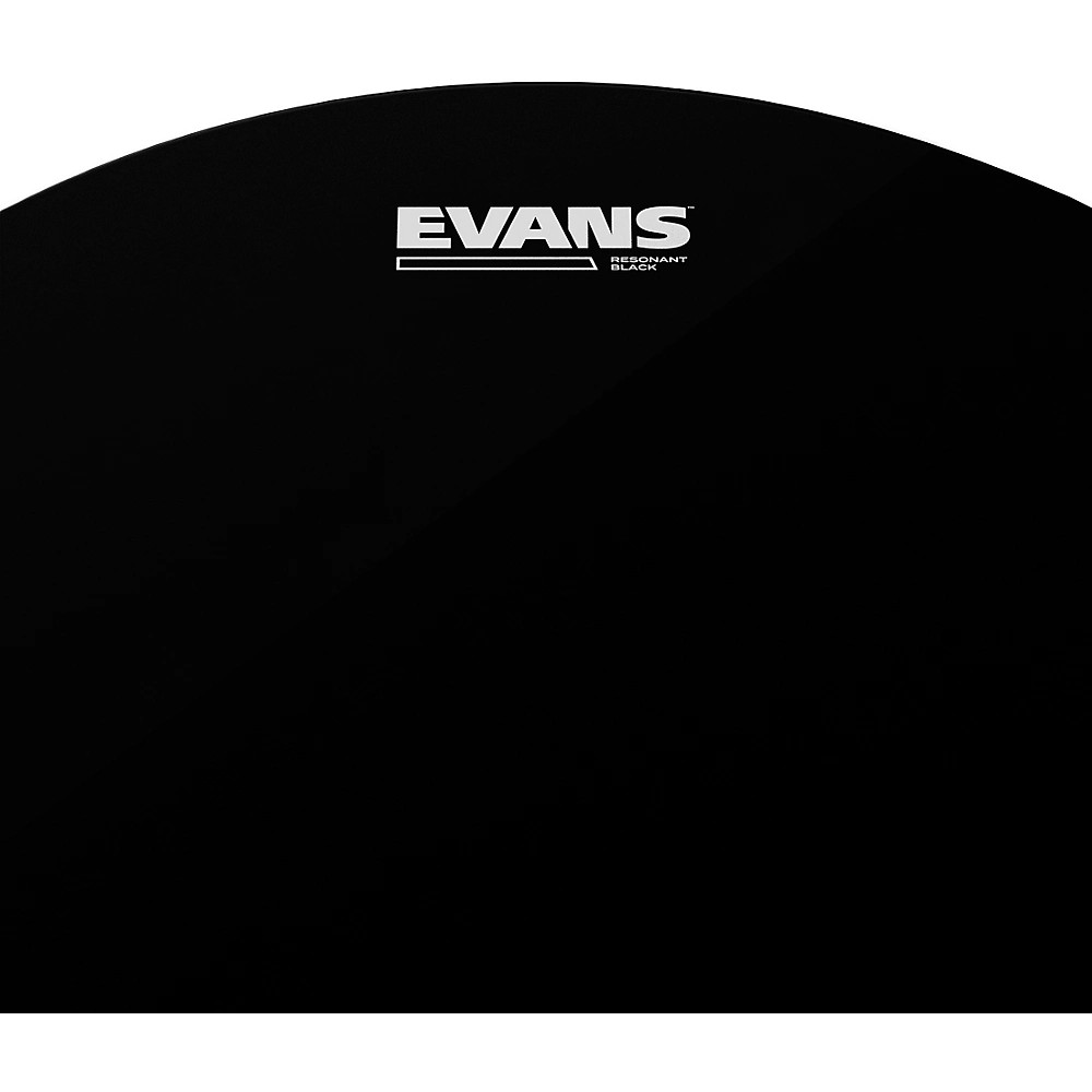 Evans Resonant Black Tom Drumhead 12 in.