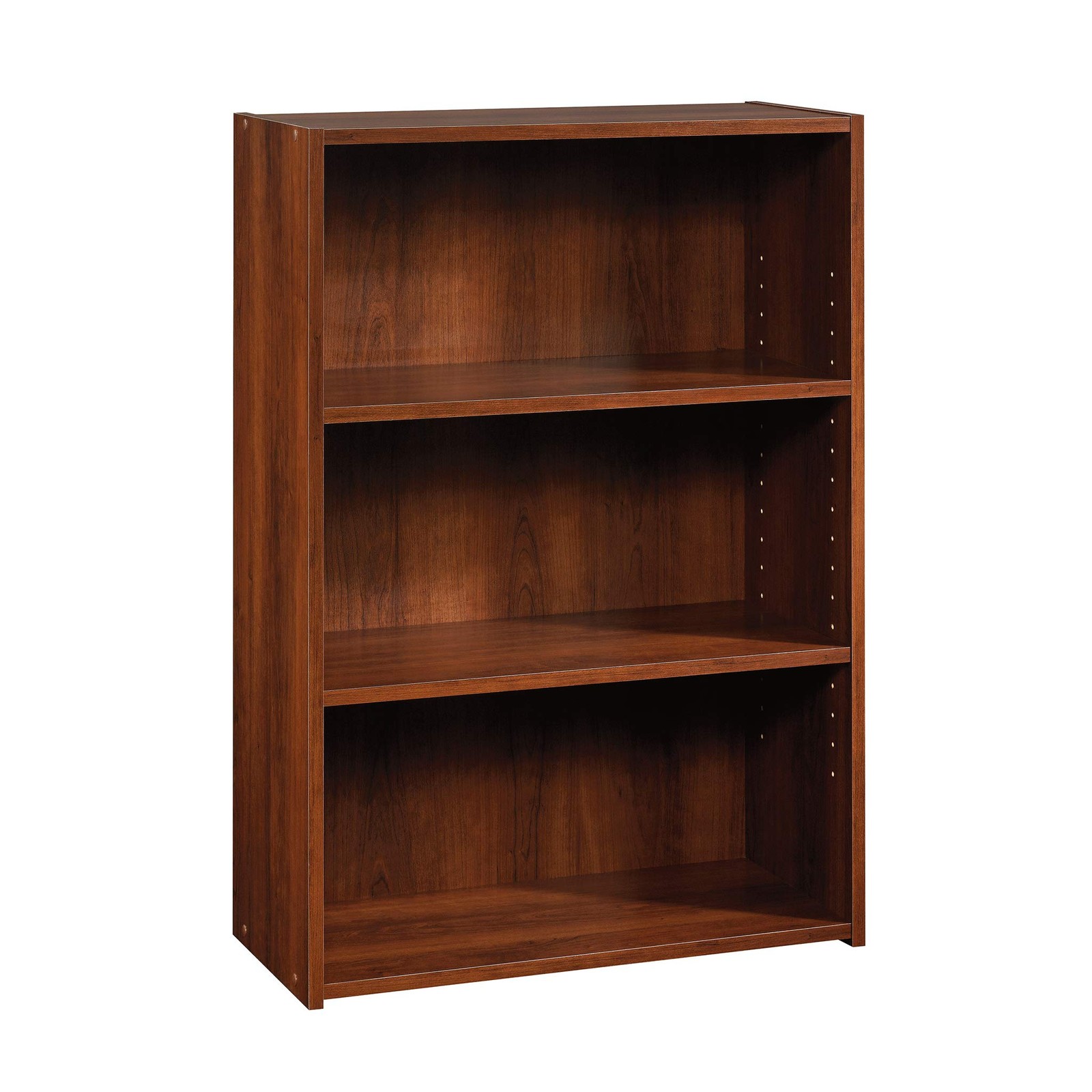 Sauder Beginnings 3-Shelf L: 24.57" x W: 11.50" x H: 35.28", Brook Cherry