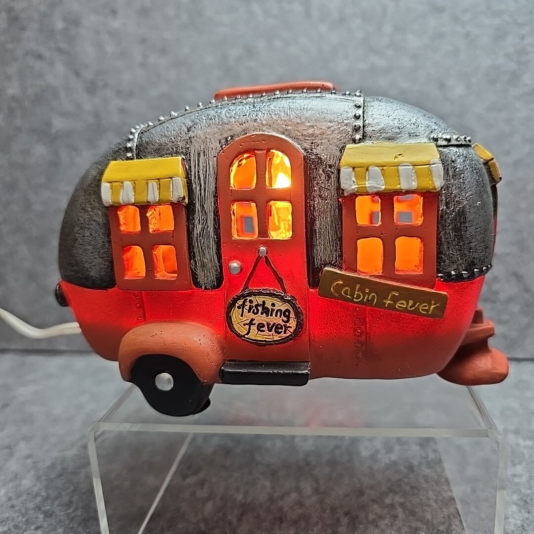 Camper/ Camping Table Top light/ night light - Fishing Fever Lamp