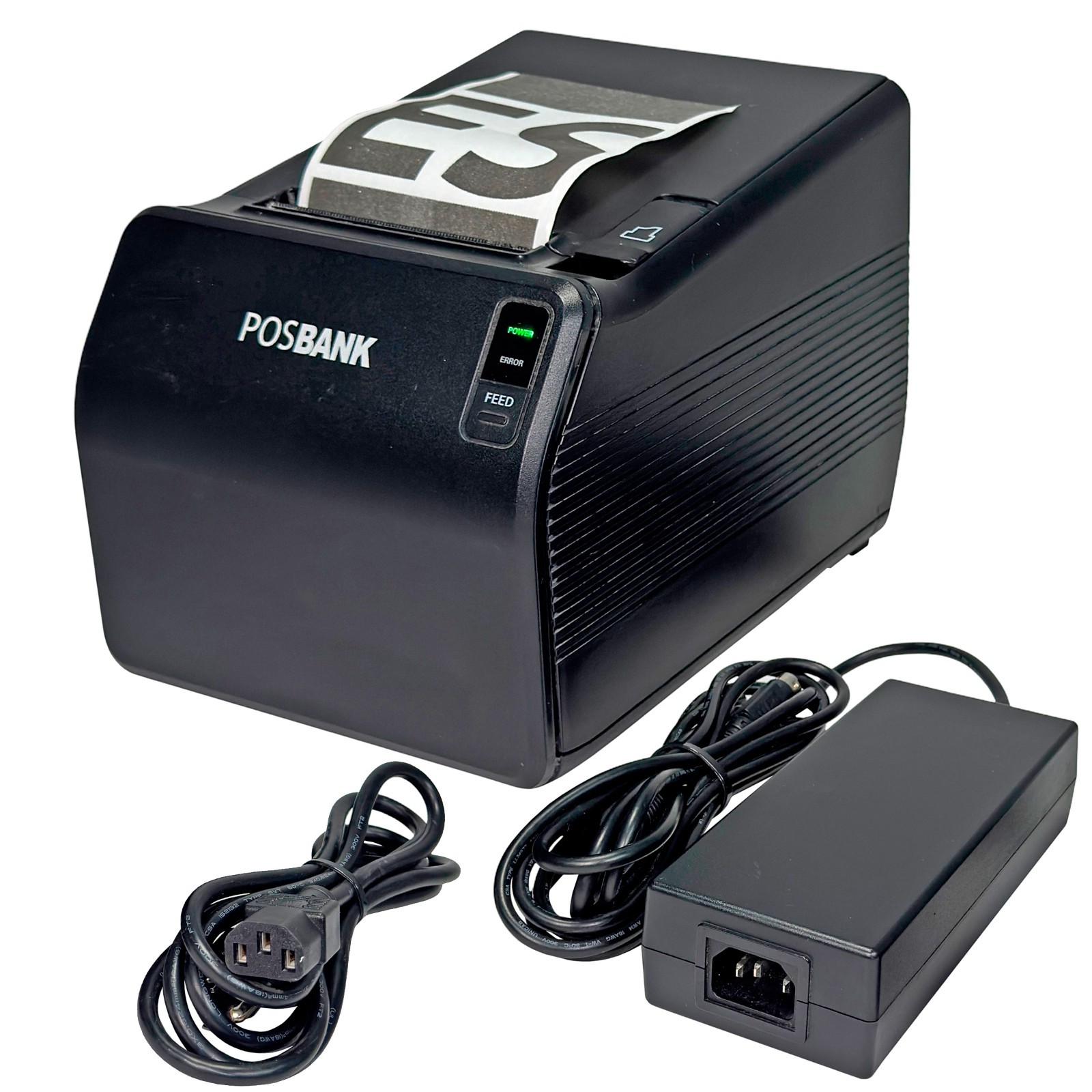 TESTED POSBANK A11 Prime Compact POS Thermal Receipt Printer USB Serial Cutter