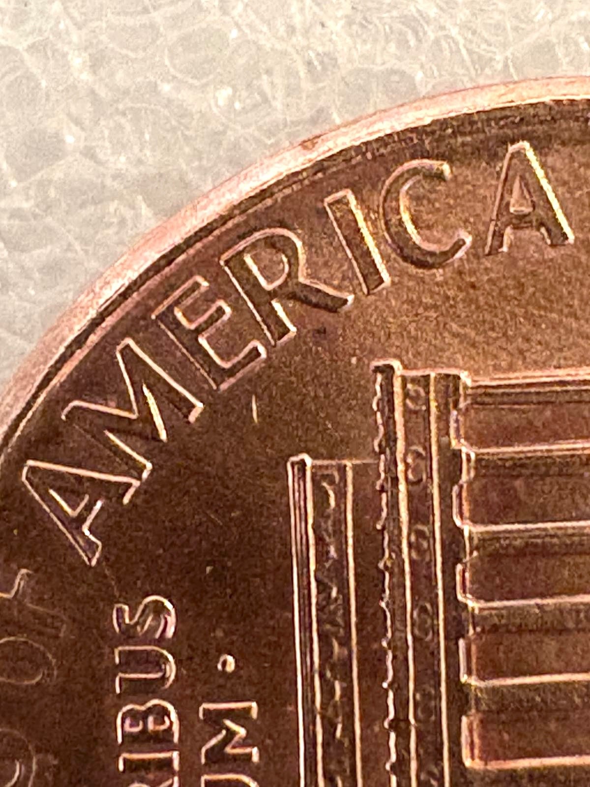 1997 U.S. penny no mint mark, Close AM, Rim Errors, off-center & More
