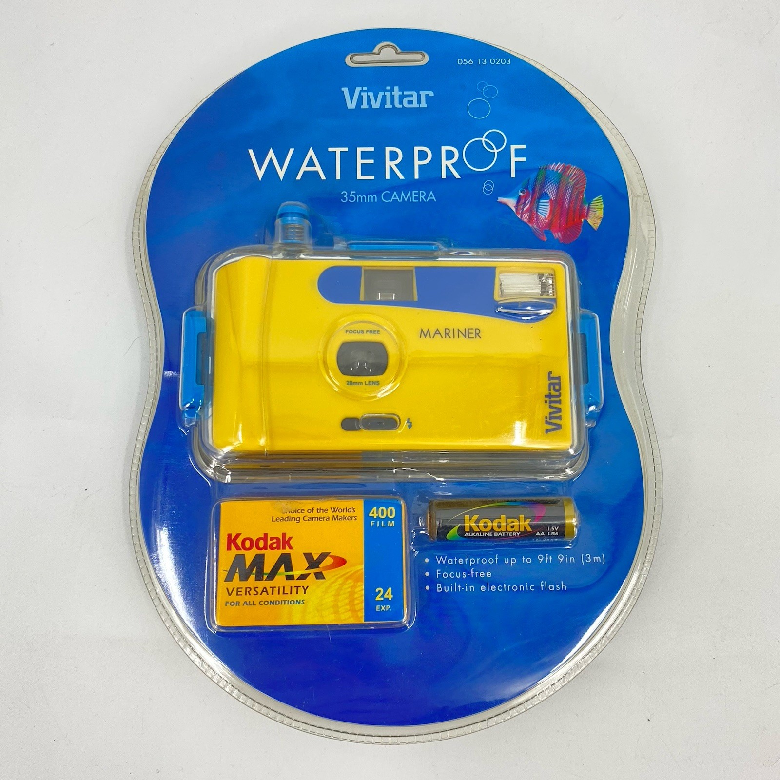 Vivtar Mariner Underwater Camera Waterproof SEALED 2001 With Film