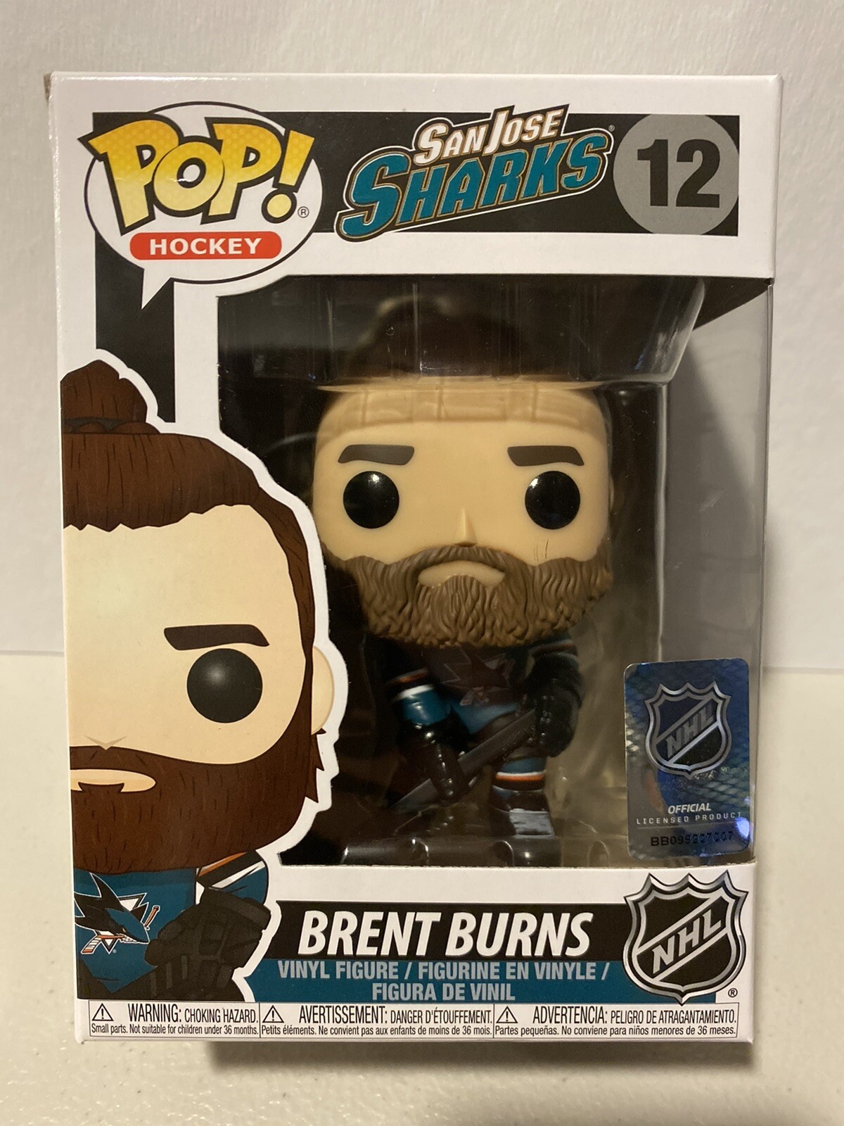 Brent Burns Funko POP! NHL San Jose Sharks #12