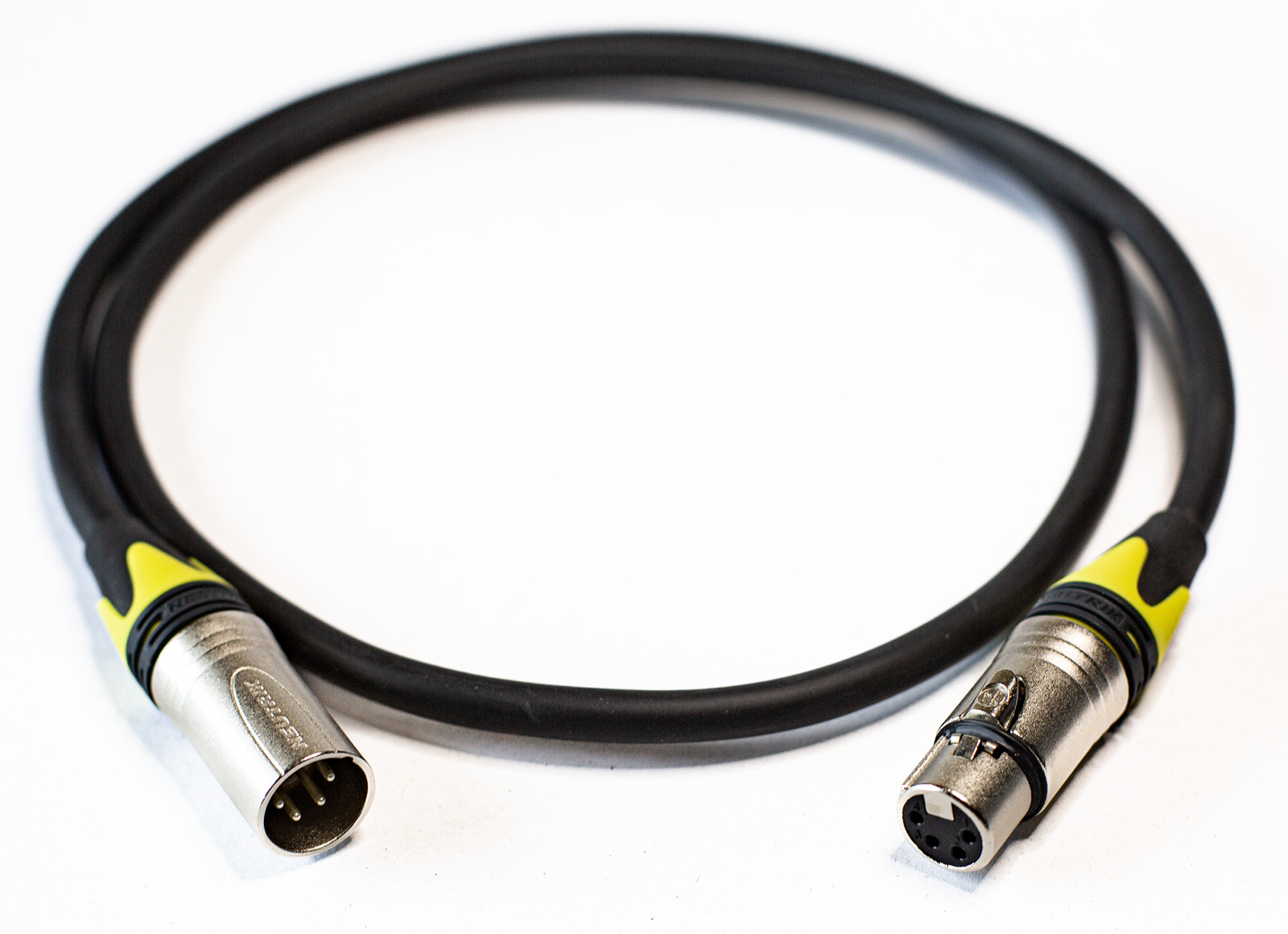 12V DC High Current Camera / Light Power Cable Neutrik 4Pin XLR