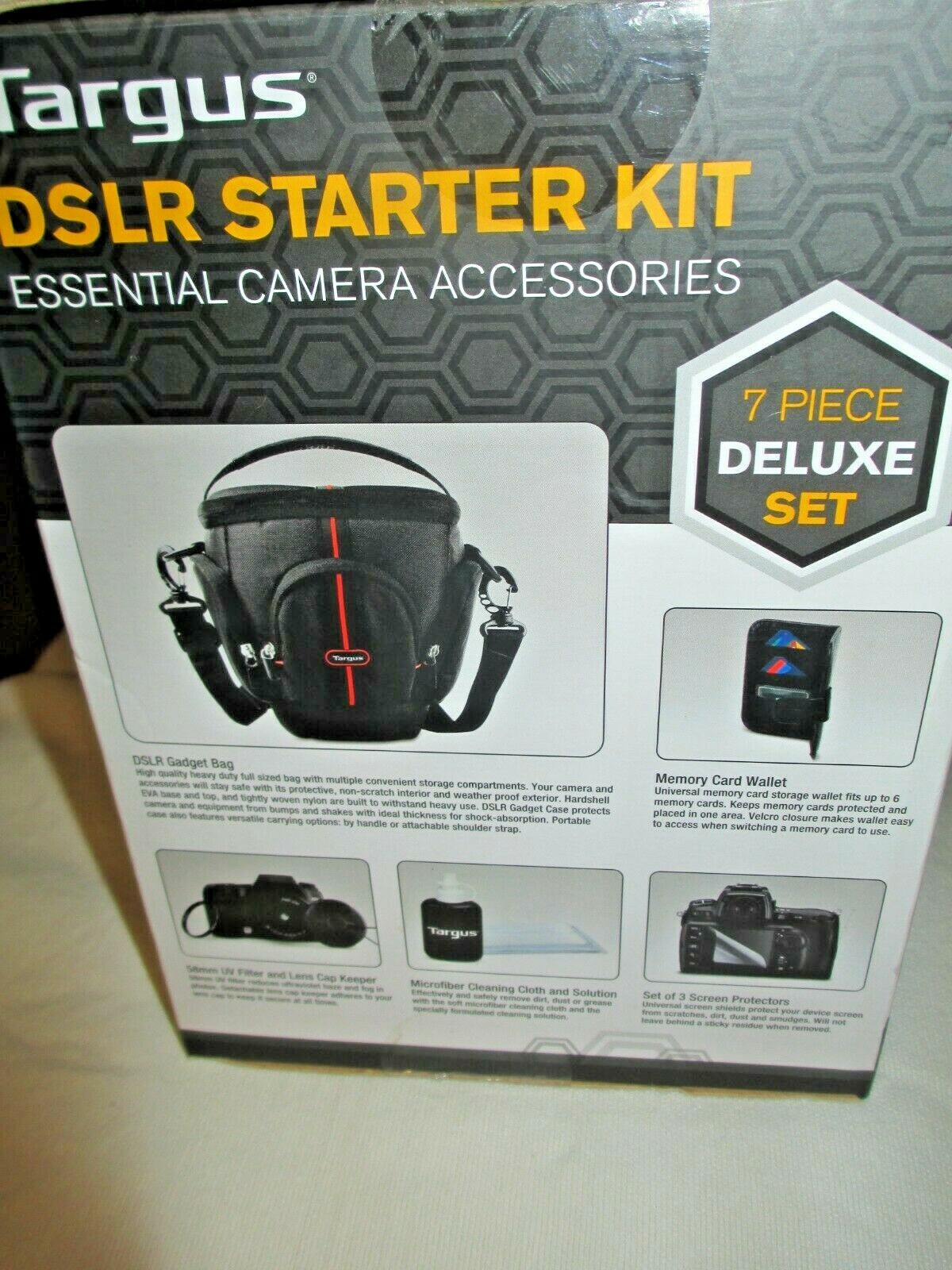 Targus DSLR Starter Kit Essential Camera Acessories (7-piece Deluxe Set)