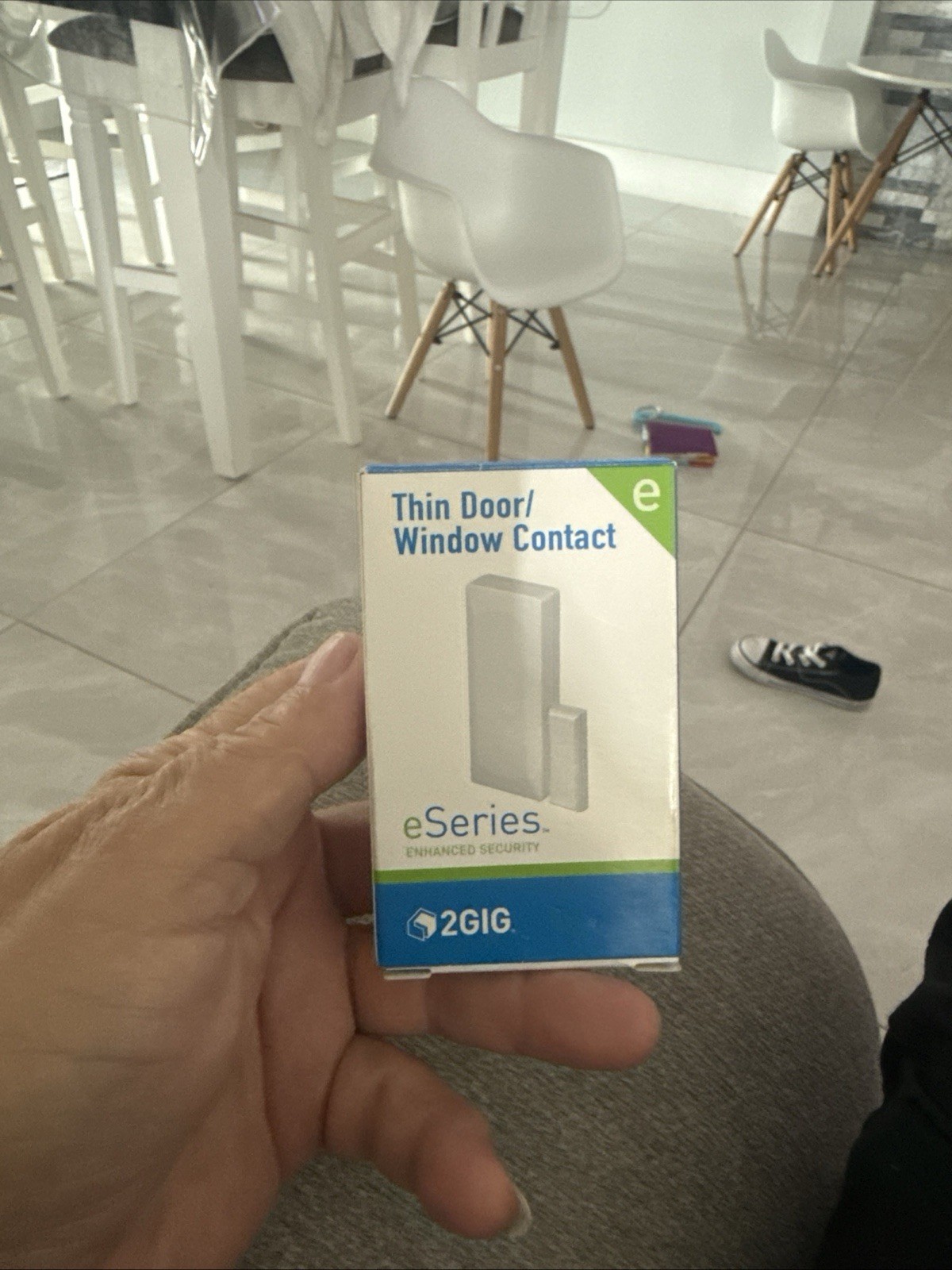 2gig DW10E Wireless Thin Door & Window Sensor