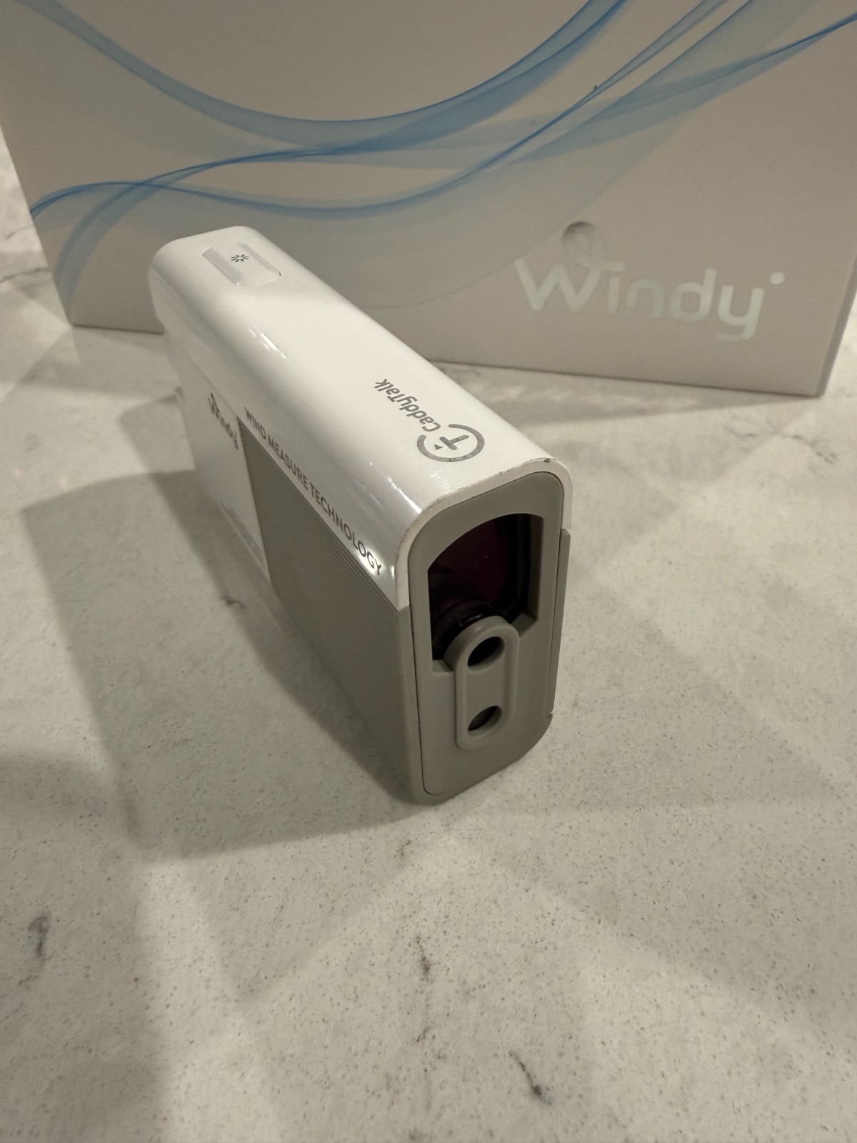 CaddyTalk Windy Laser Rangefinder White BRAND NEW