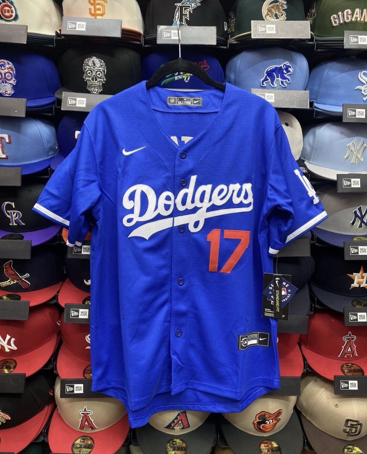 Los Angeles Dodgers Shohei Ohtani Youth Blue Stitched Jersey