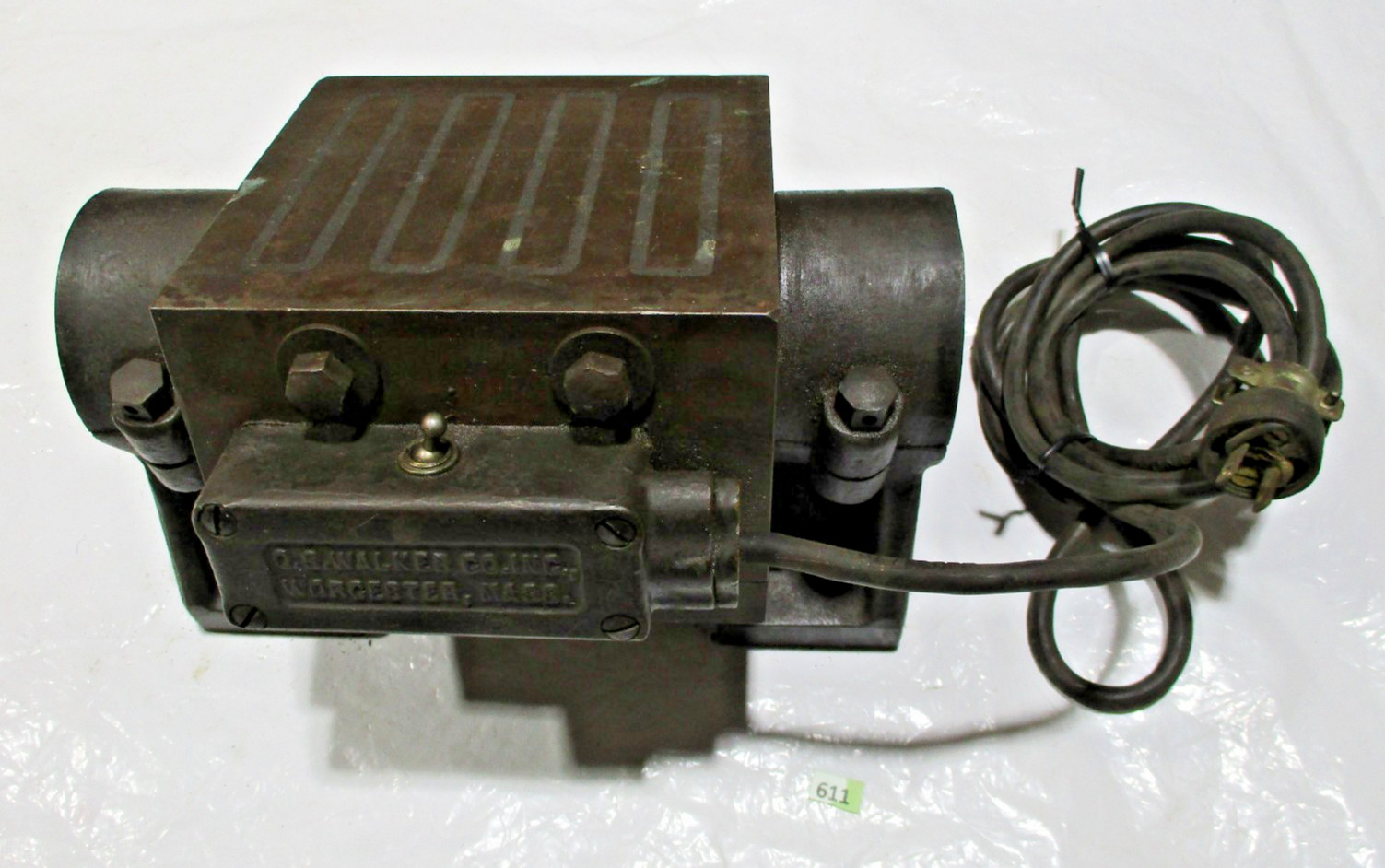OS Walker 6"x6”x4" Electro Magnetic Plate Metal Machining Shop Tool Sine