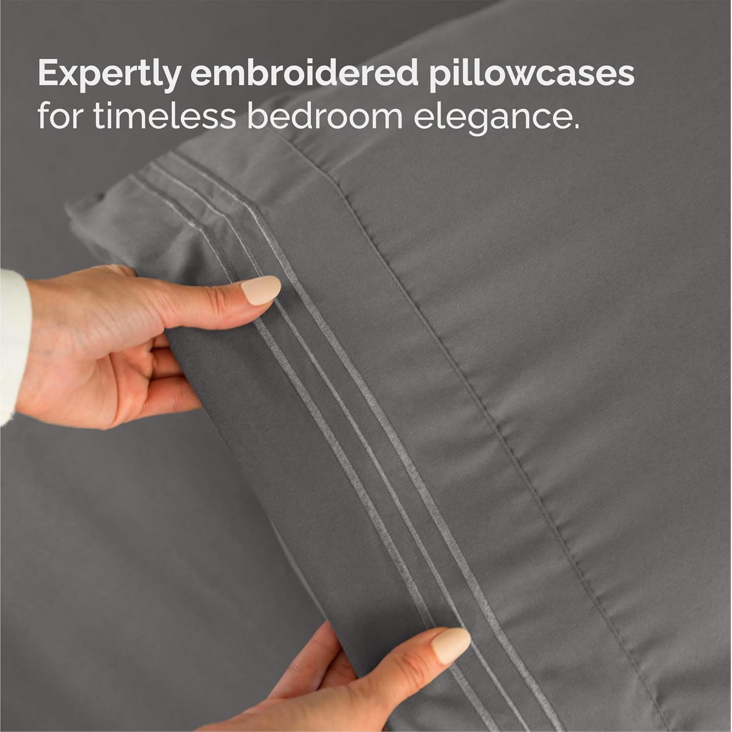 Queen Size 4 Piece Sheet Set - Comfy Breathable & Cooling Bed Sheets Set - Hotel