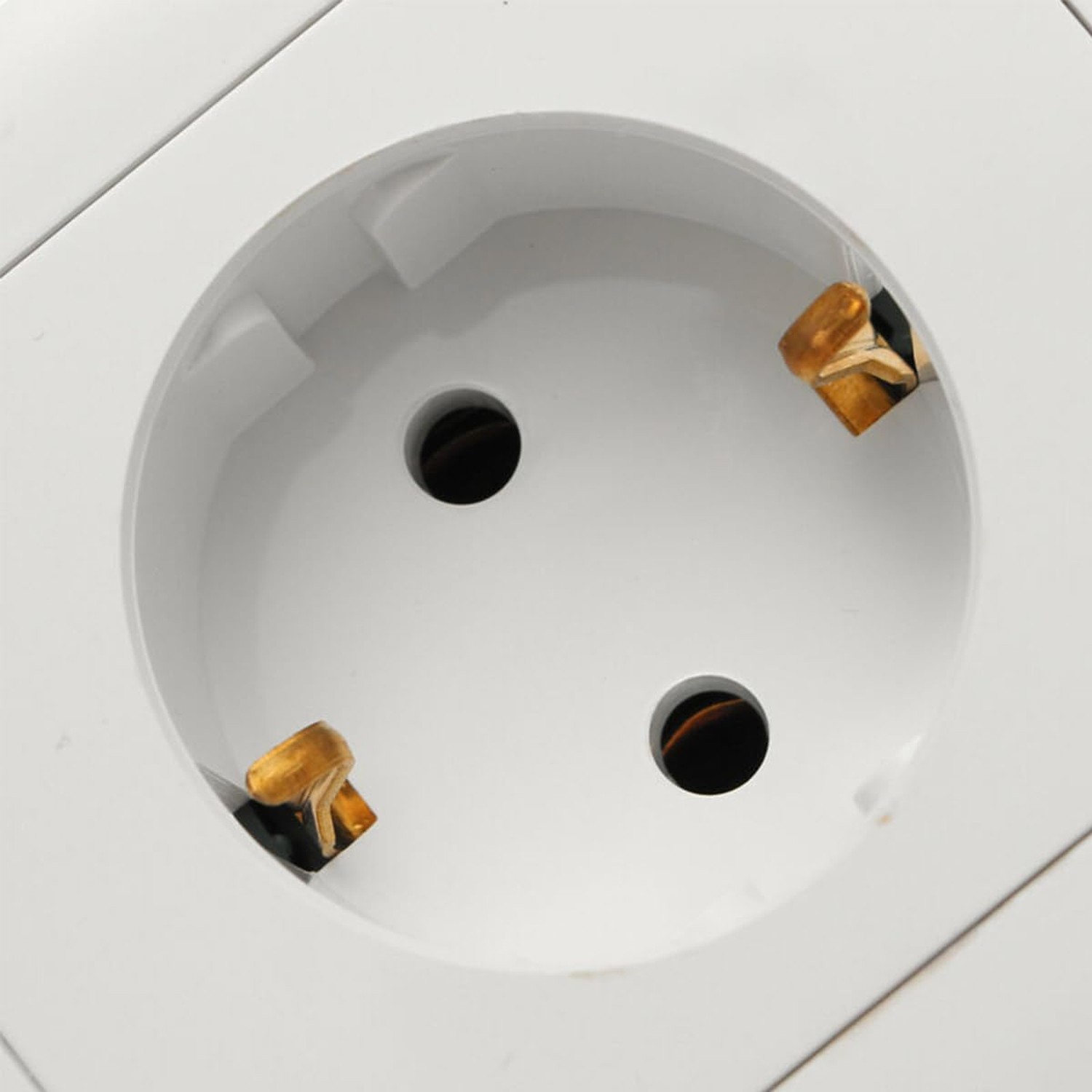 Single EU German Standard Electrical Plug Socket Wall Power Outlet Panel 16A ...