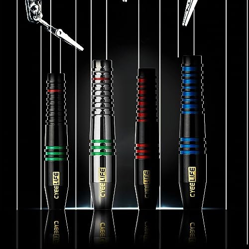 Darts Plastic Tip - Soft Tip Darts Set - 12 Pcs 18 Gram with 4 Colors Premium