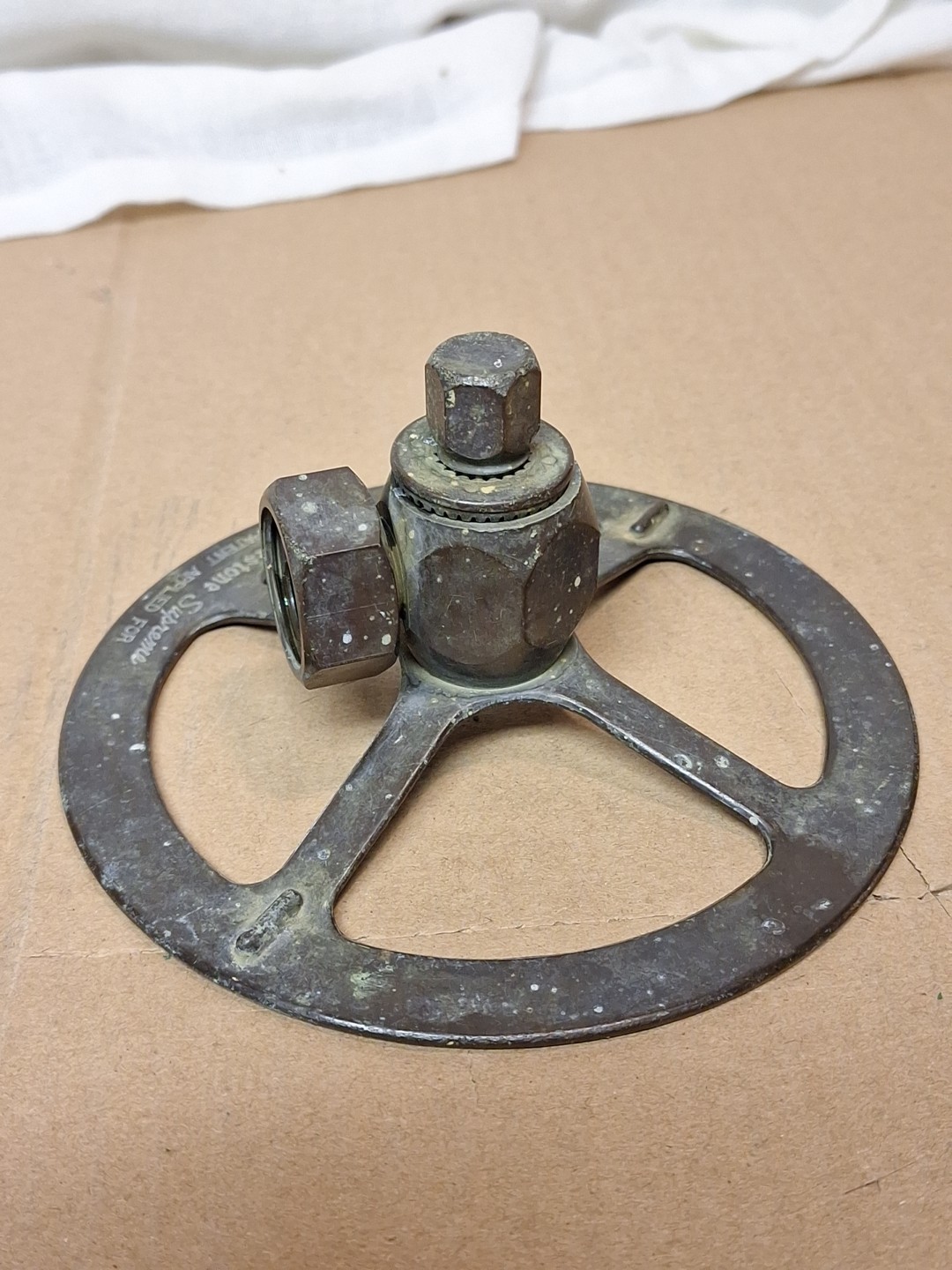 Antique-Firestone Supreme/Solid Brass Sprinkler *Tested*
