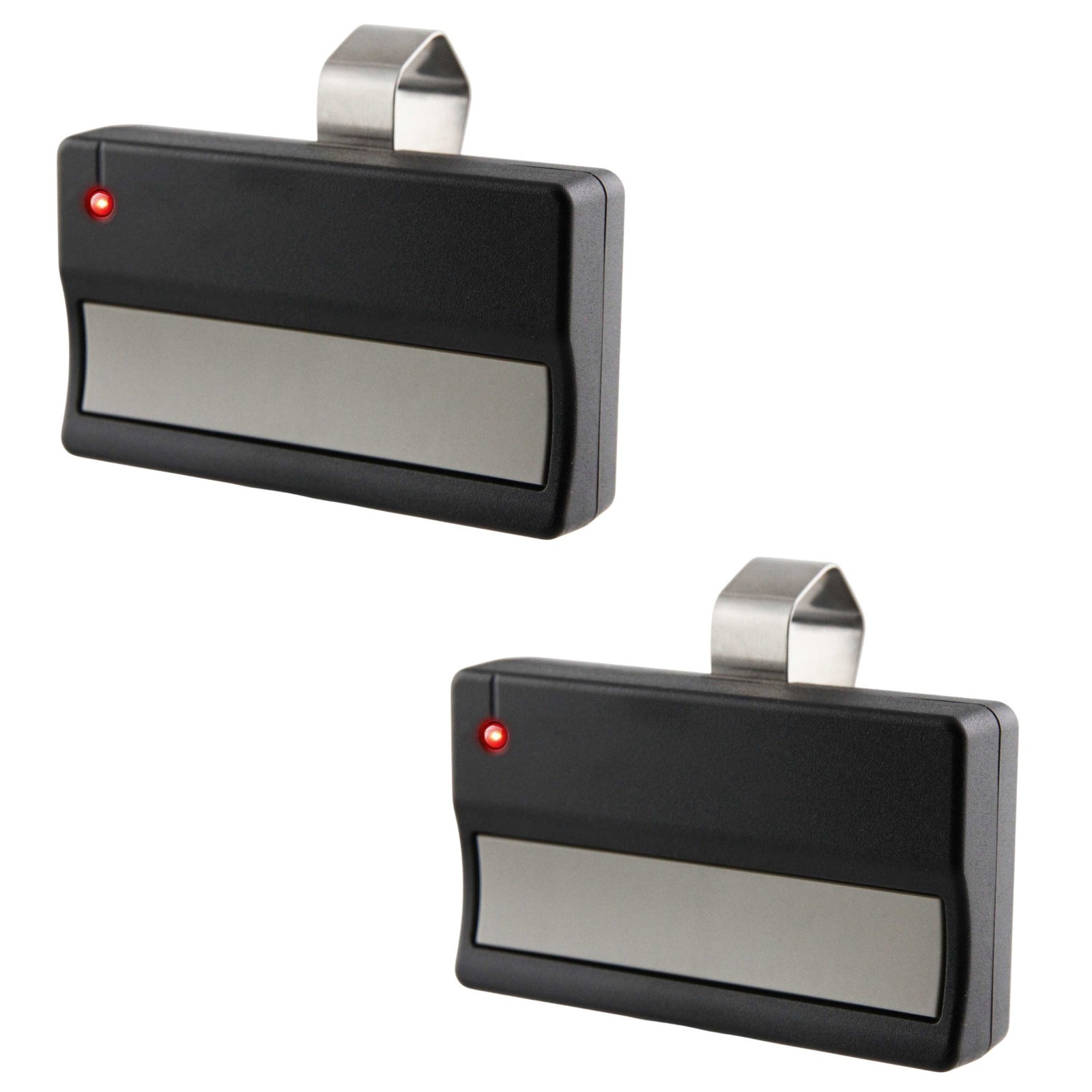 2 Garage Door Opener Remote 1btn for LiftMaster 971LM Red Orange Learn Function