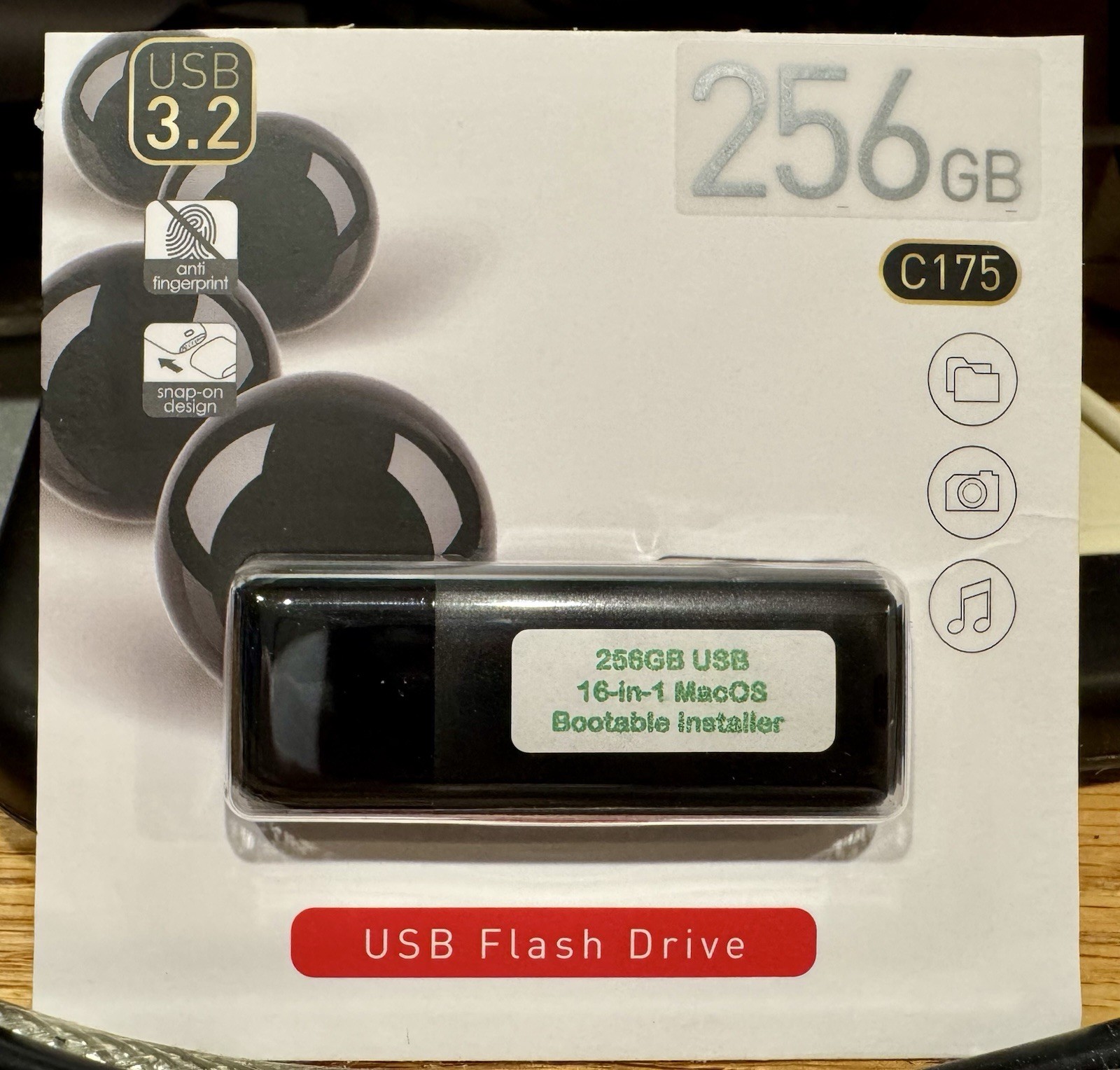 256GB USB 16-in-1 MacOS bootable Installer repair recovery tech support service