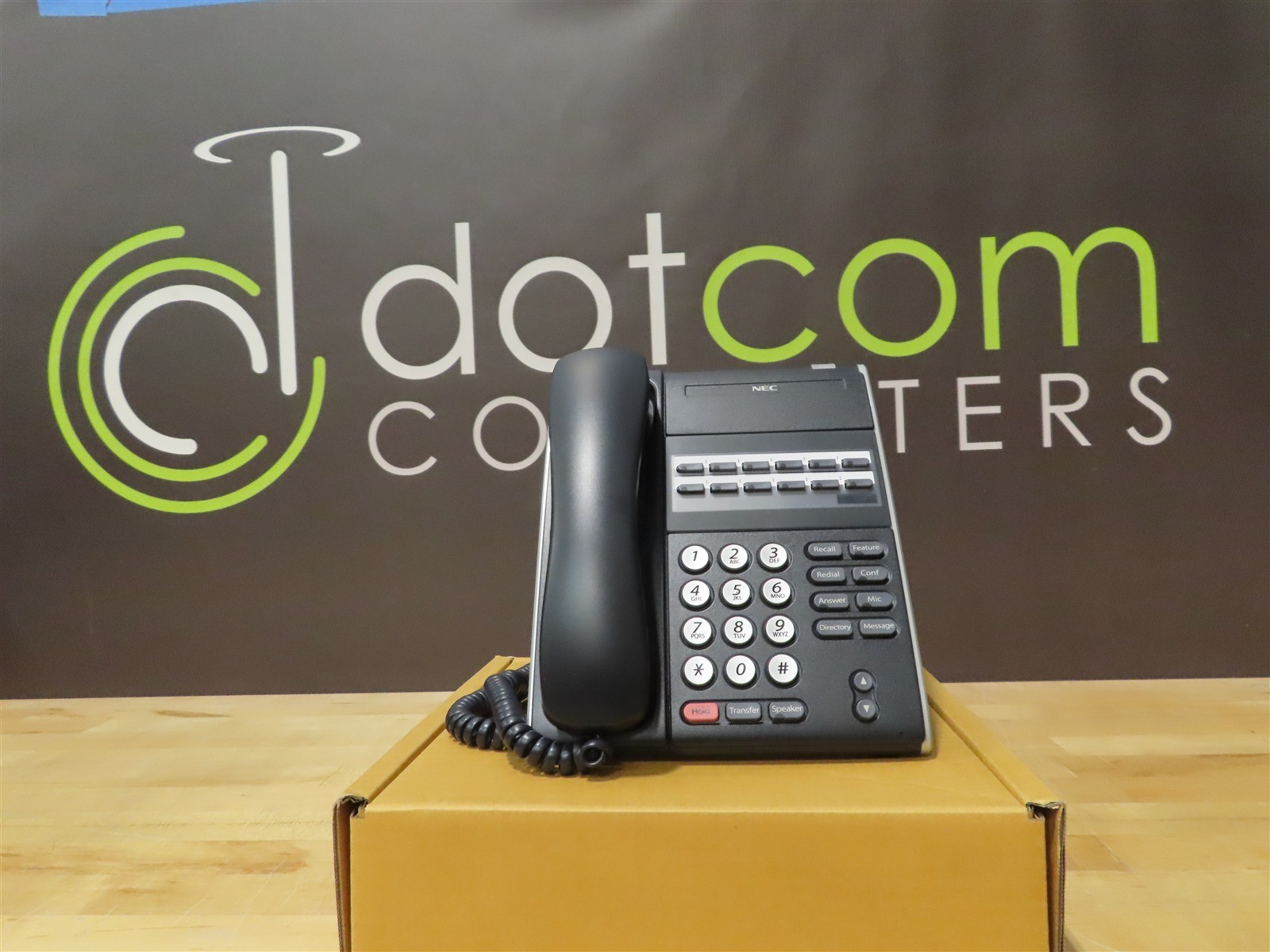 NEC DT300 DTL-12E-1(BK)TEL Telephone Black - NEW