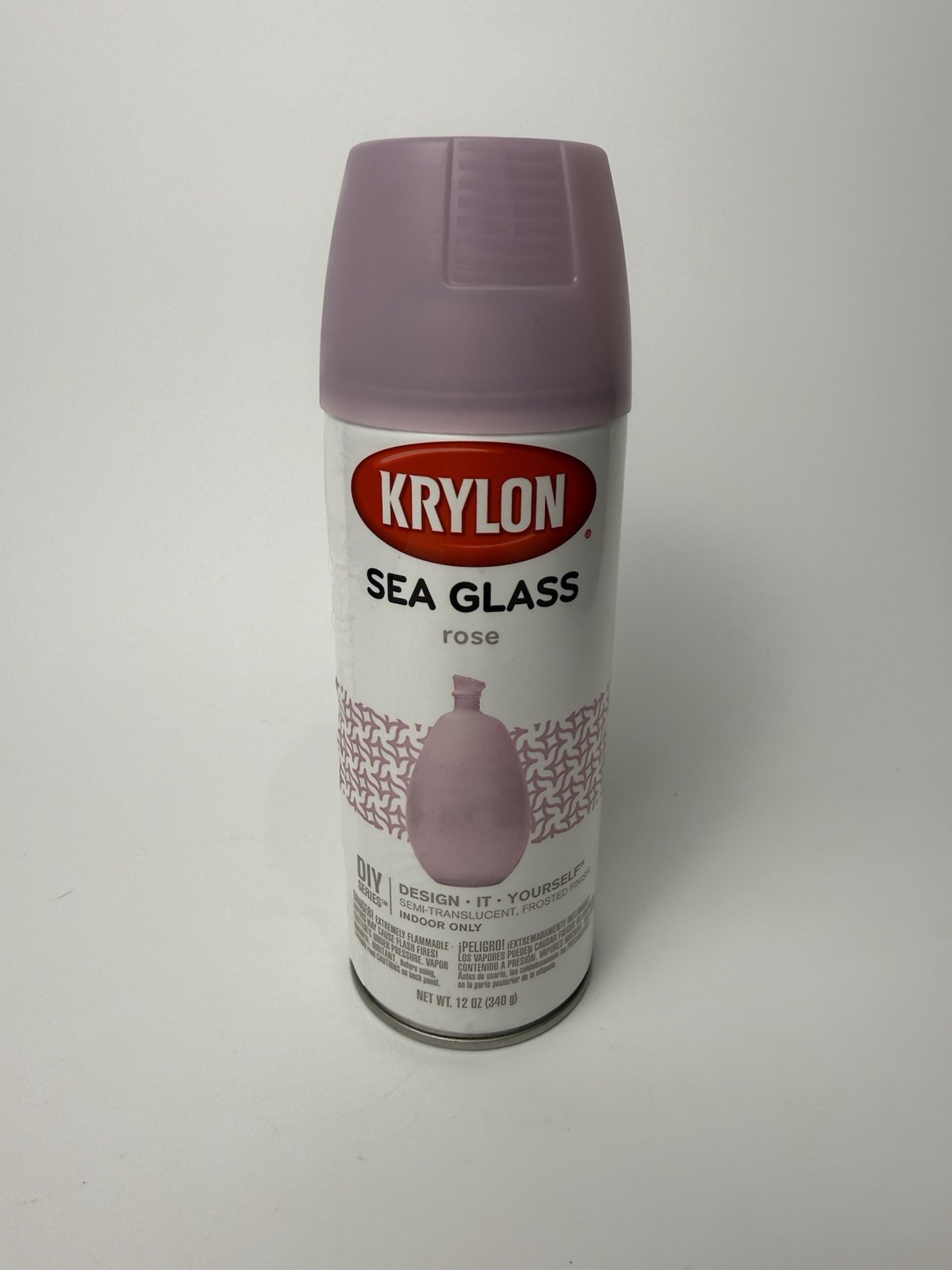 Krylon K09051000 Sea Glass Spray Paint Rose 12 oz 9051