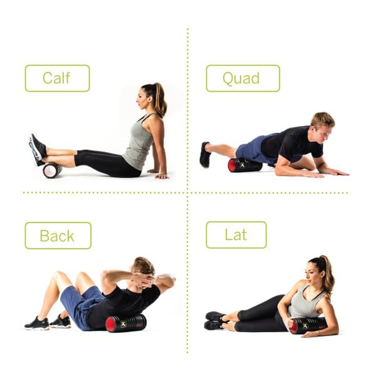 Trigger Point Performance TriggerPoint Grid X Foam Roller with Free Online In...