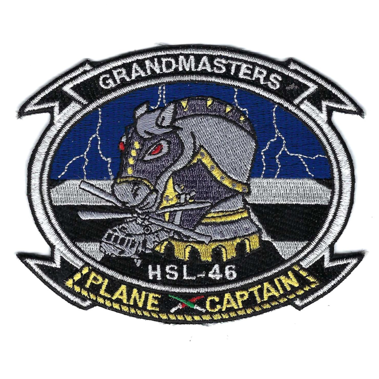 ORIGINAL HSL-46 'GRANDMASTERS' "PLANE CAPRAIN" patch