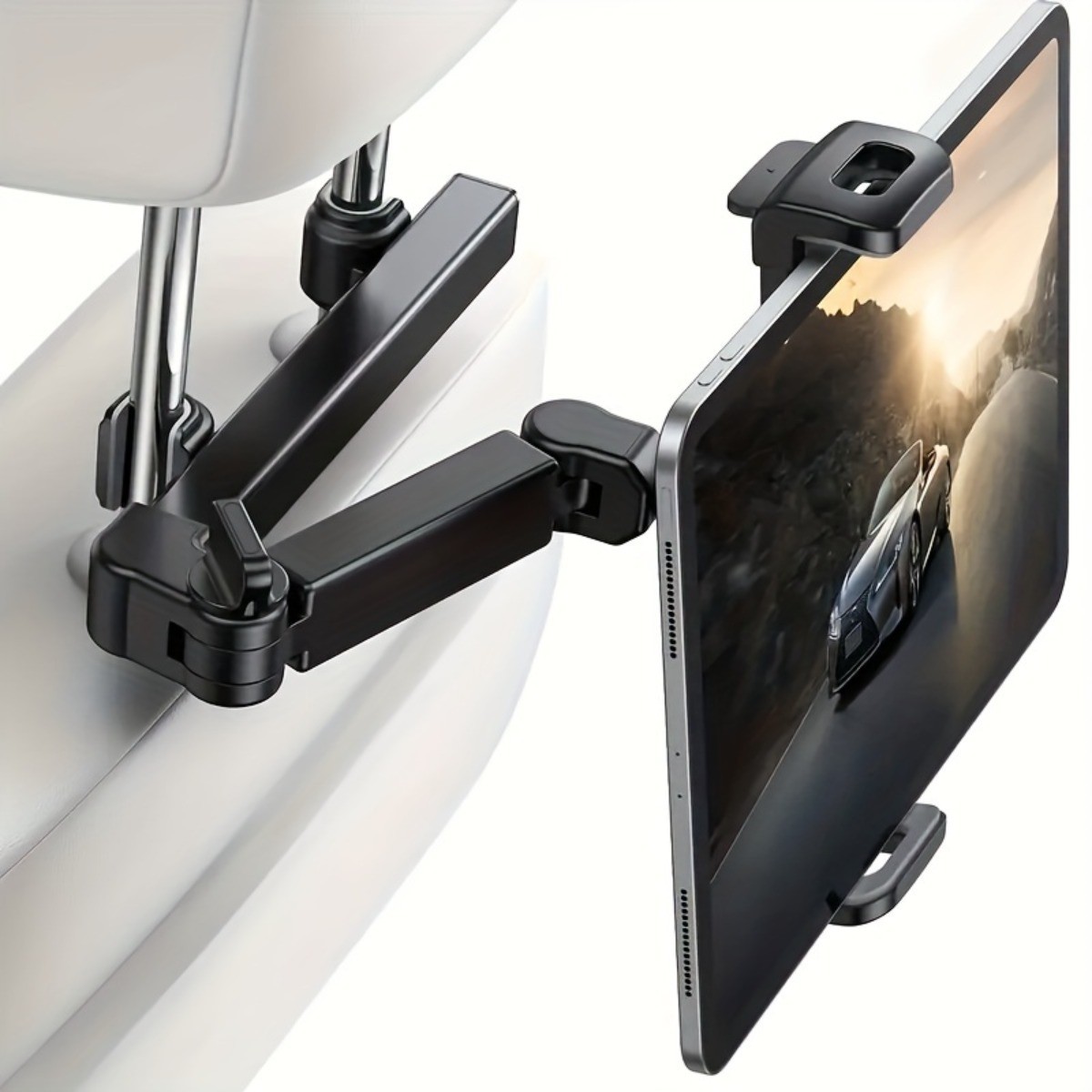Car Headrest Tablet Holder Mount for iPad Air Mini 4.7-12.9in Phone Stand