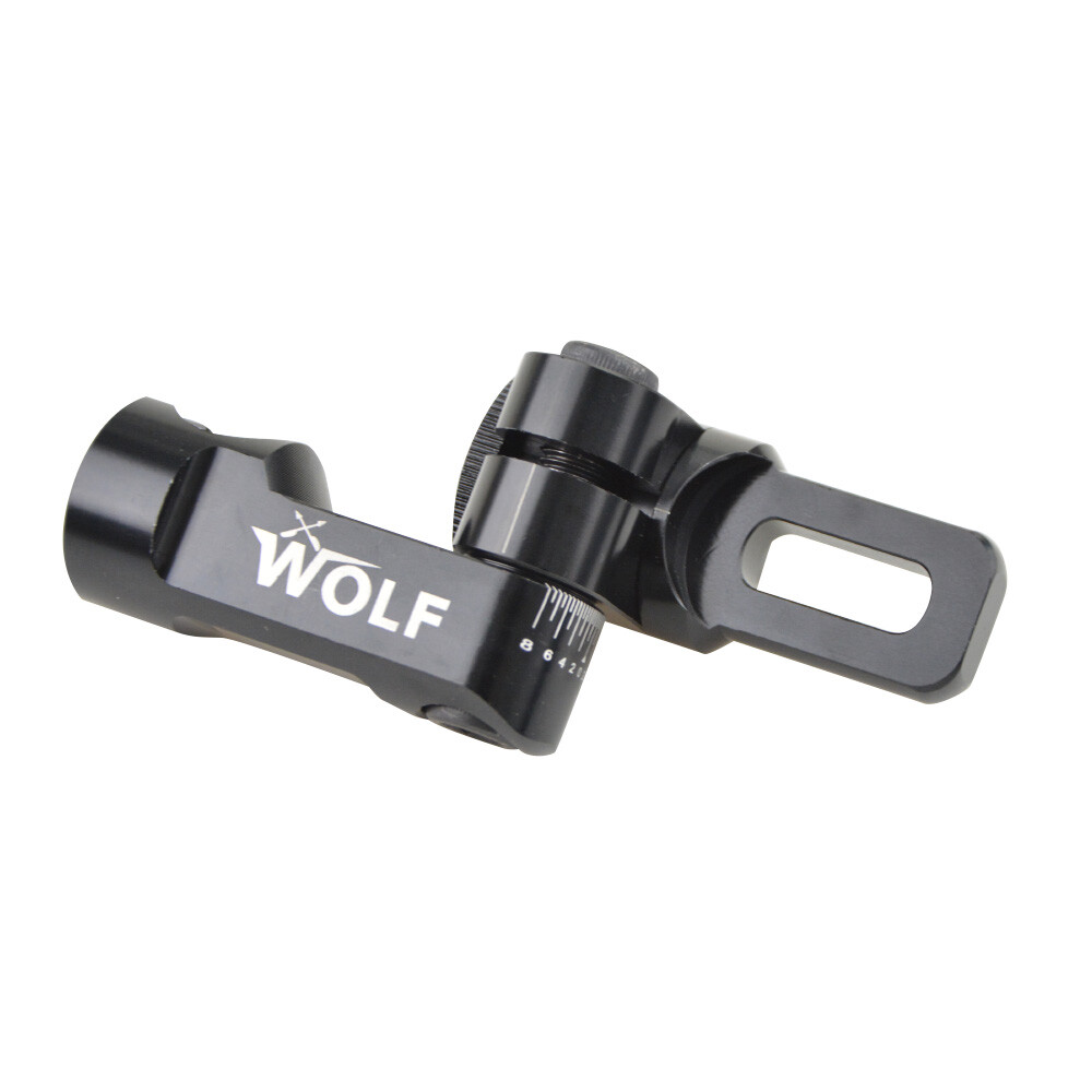 Archery Single Side V Bar Stabilizer Mount Quick Disconnect Adjustable Bow Shoot