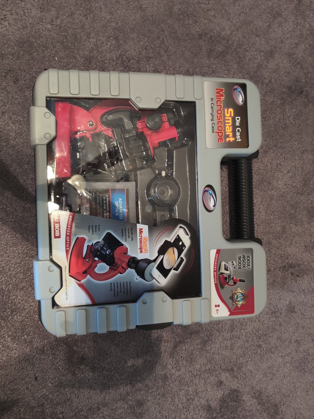 Smart Microscope Deluxe Set - 60 Piece Discover Explore by Nicole - School