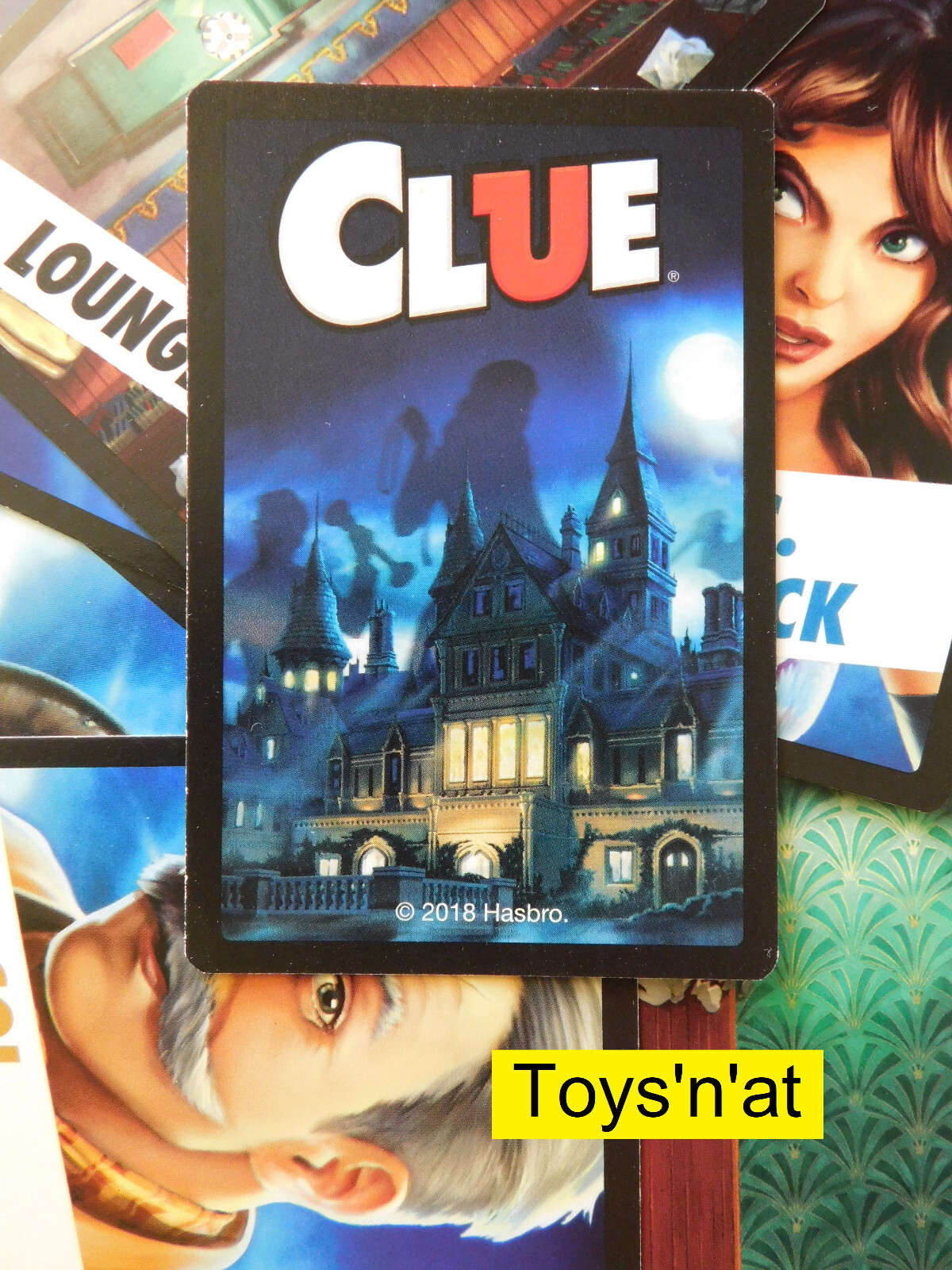 Replacement Clue Game Card (ONE CARD, Your Choice) - 2018