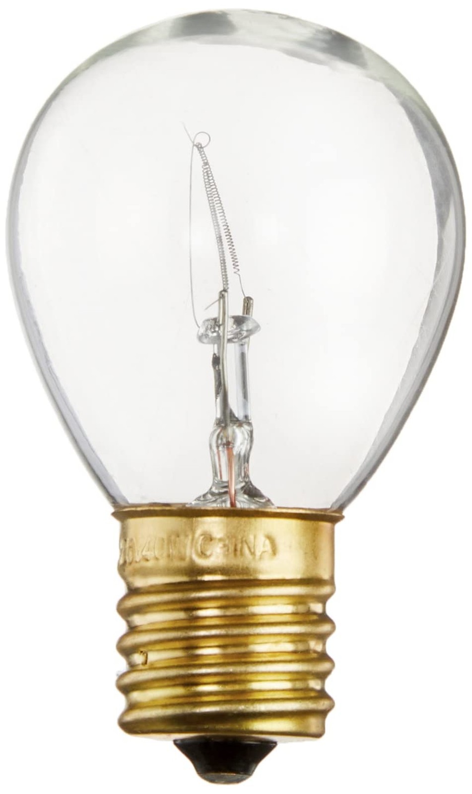 Satco S3629 Intermediate Base 40-Watt S11 Light Bulb, Clear, 1 Count (Pack of...
