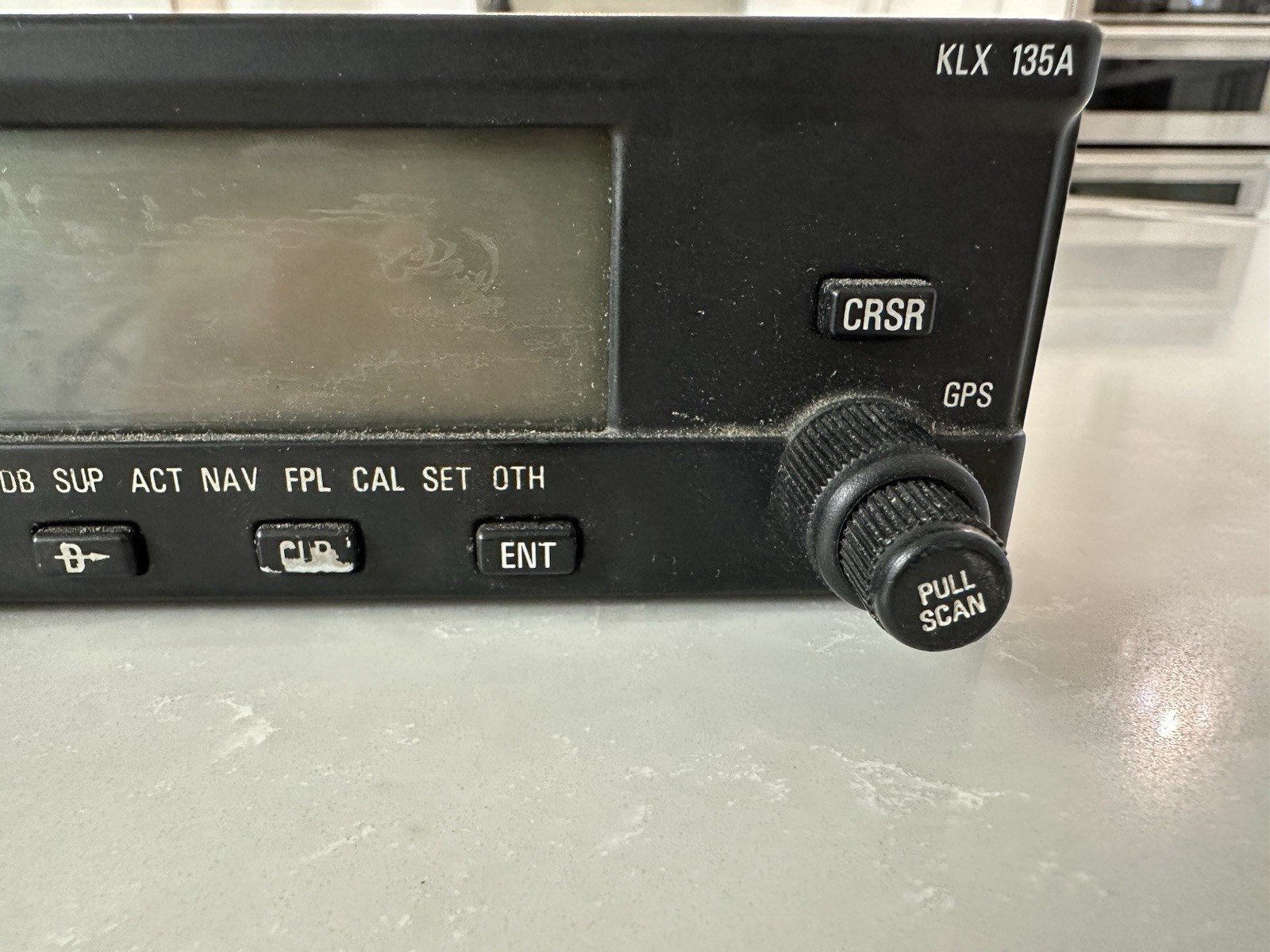 Bendix King KLX 135A GPS/COM Transceiver P/N 069-01029-0703 Untested