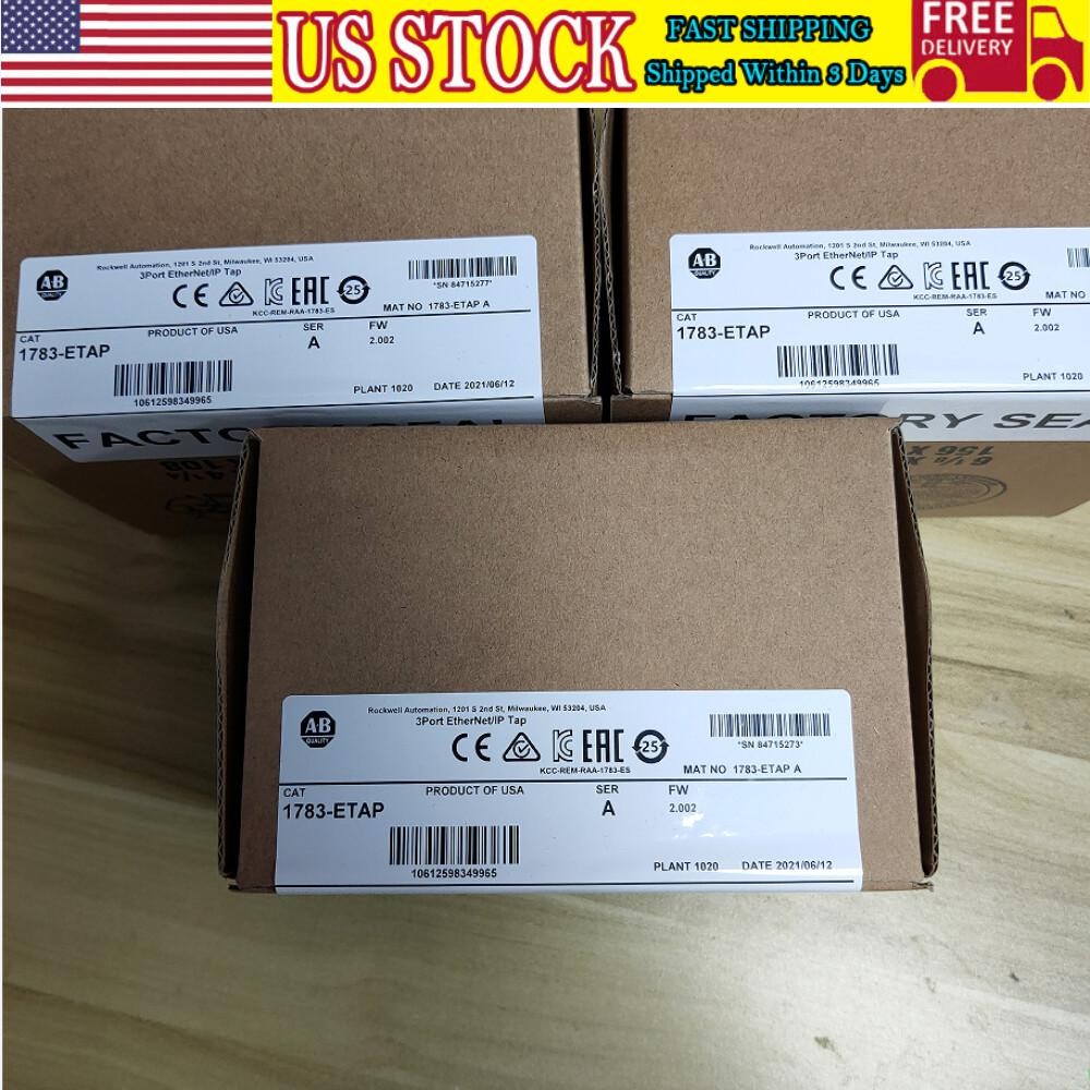 Allen-Bradley 1783-ETAP /A FW 2.002 3 Port Ethernet Tap AB 1783ETAP US Free Tax