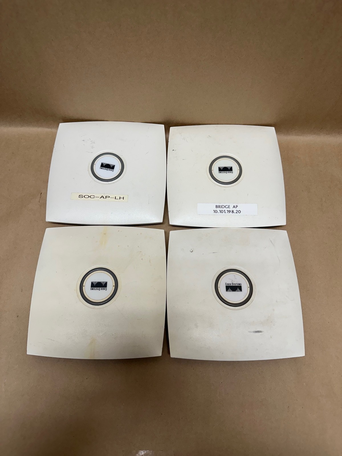 Cisco AIR-AP1131AG-A-K9 AIRONET Wireless Access Point - Lot of 4