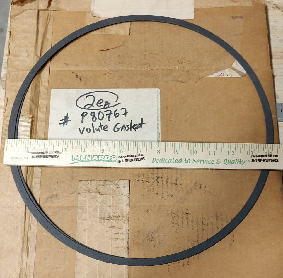 NOS Bell & Gossett P80767 Volute Gasket for Series 1510, 1531, 80, e-1532 Pump
