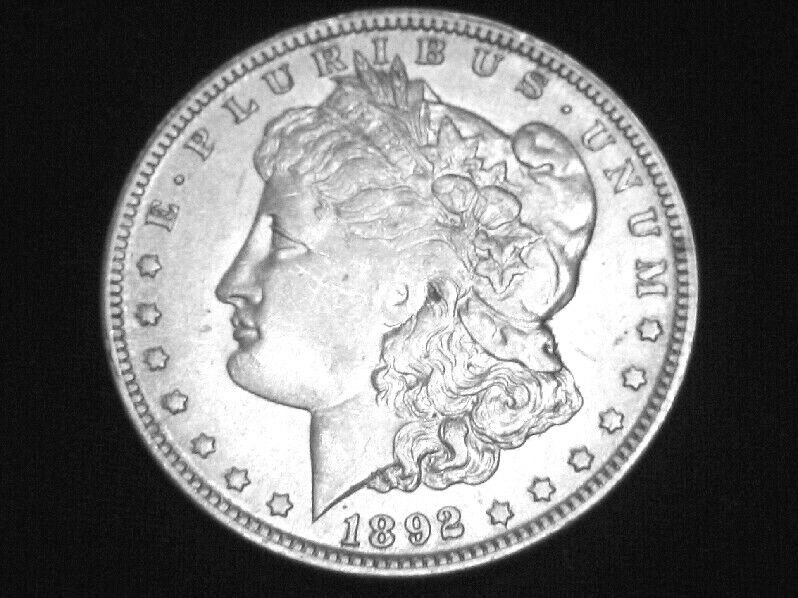 1892-O Morgan Dollar --- Almost Uncirculated +++