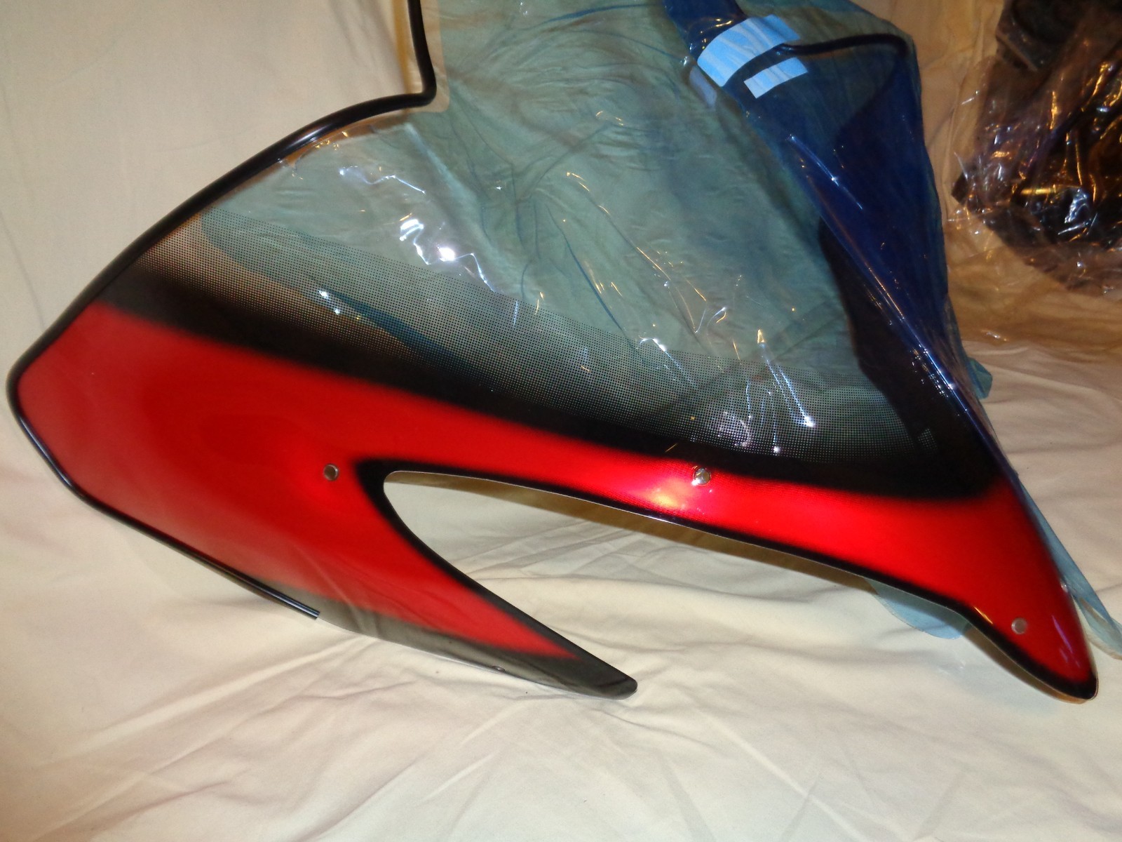 NEW Yamaha SNOWMOILE  8FR-K7210-6O OEM Windshield – RED